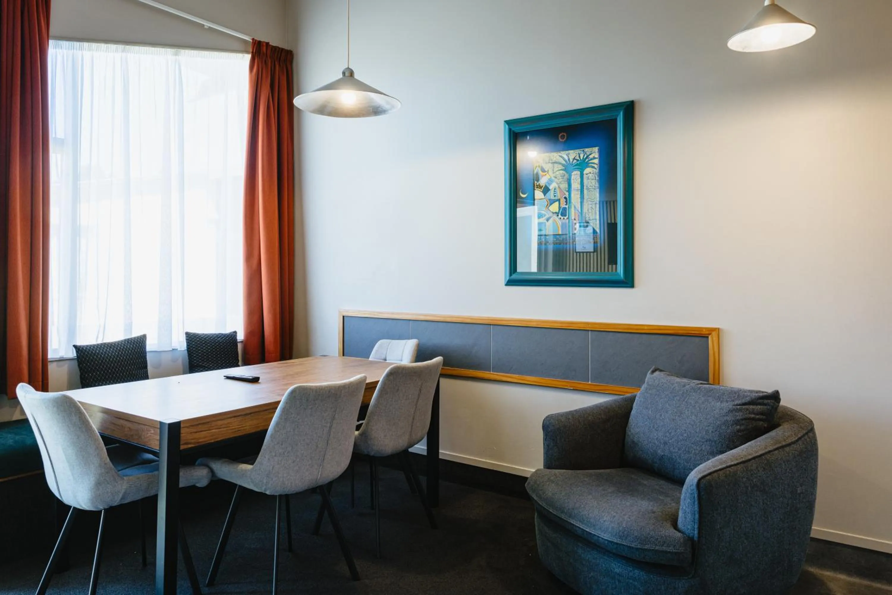 Seating area in Kennedy Park Resort Napier