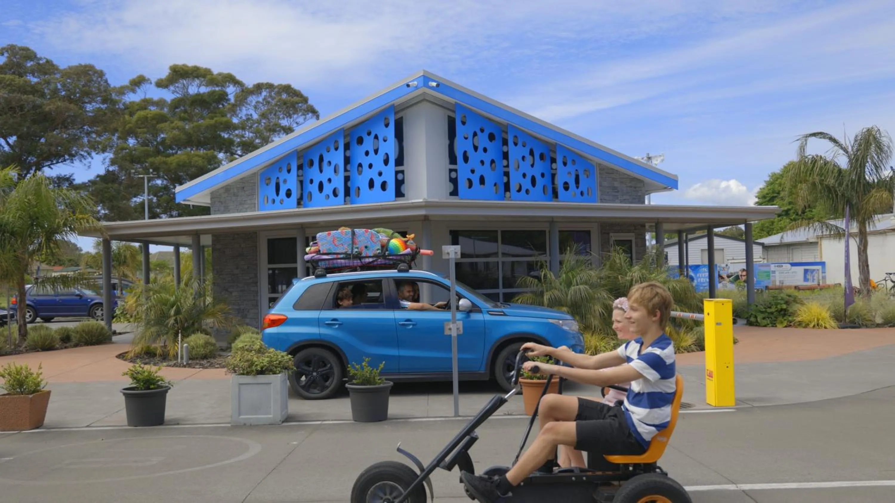 Property building in Kennedy Park Resort Napier