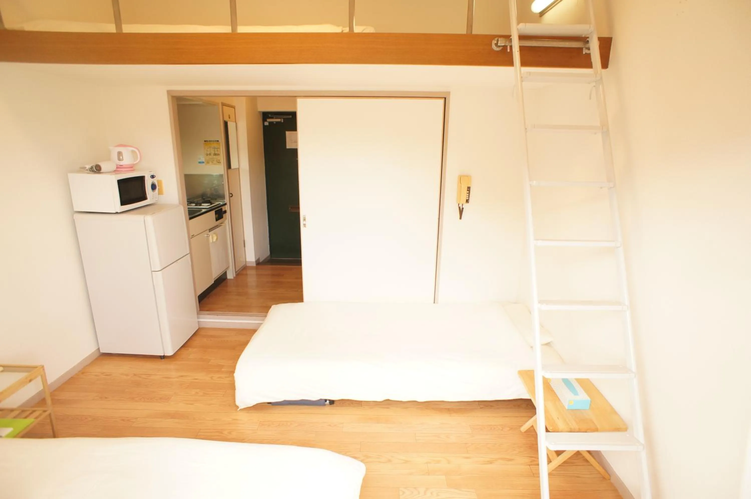 Photo of the whole room, Bed in Plusonefujisaki