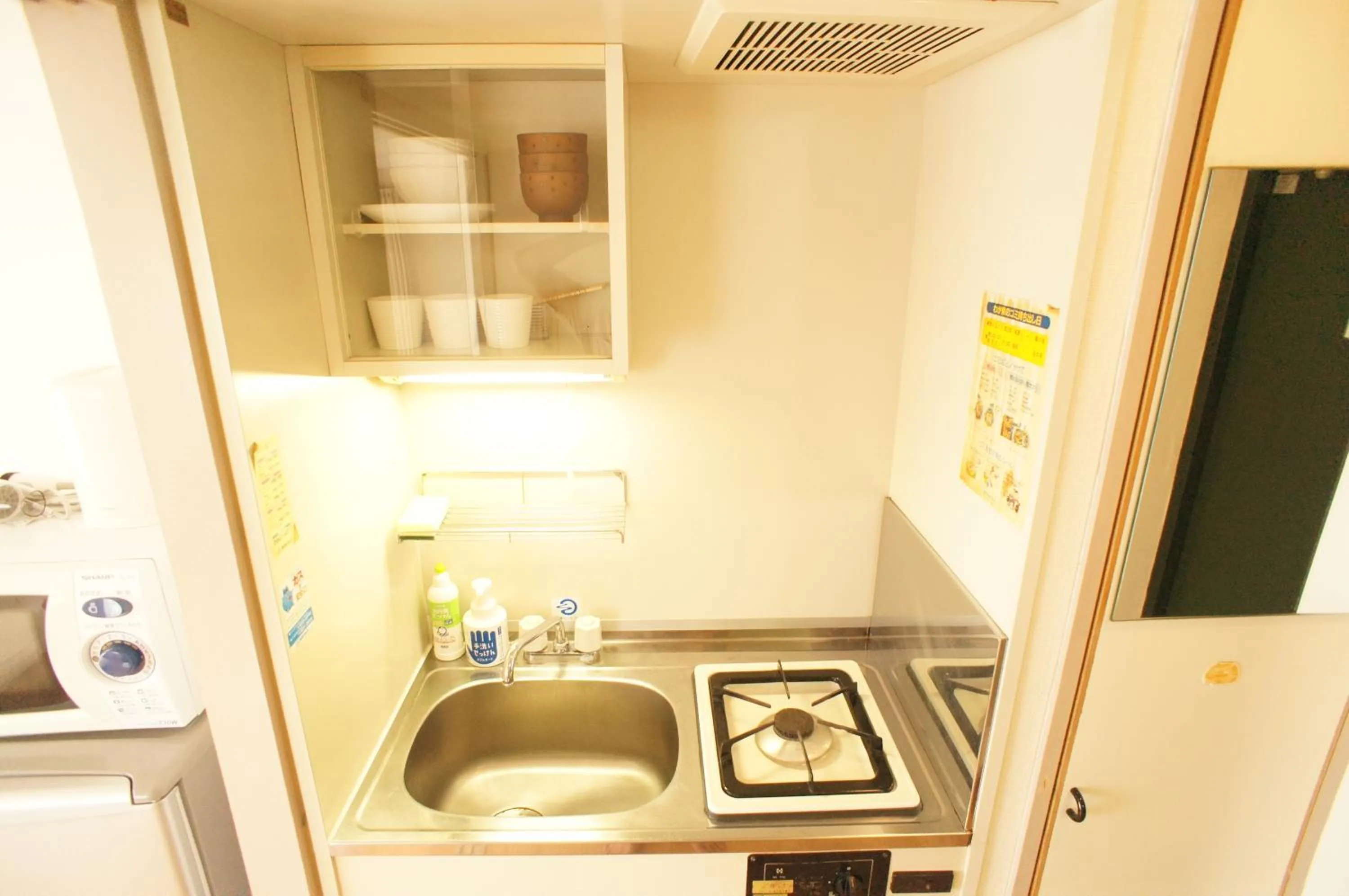 Kitchen or kitchenette in Plusonefujisaki