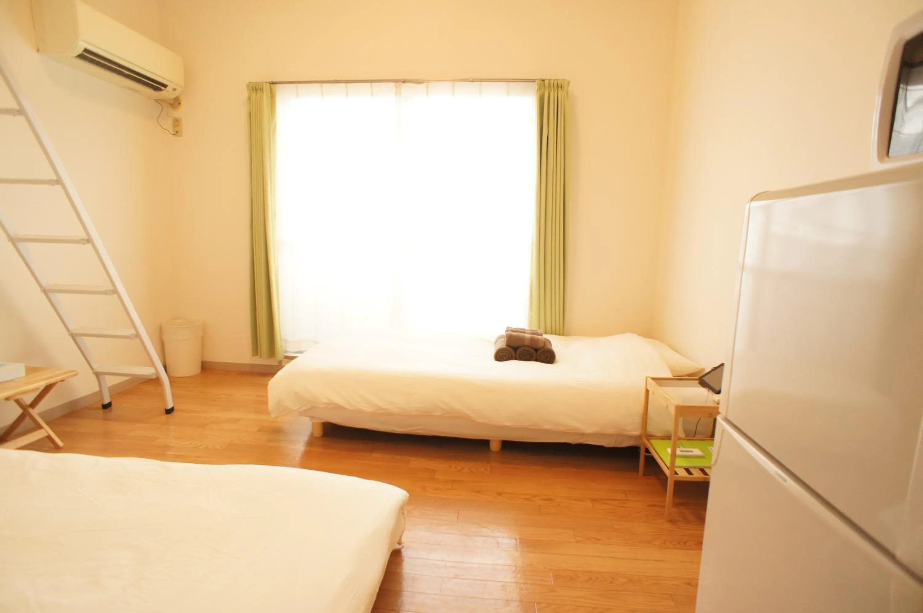 Photo of the whole room, Bed in Plusonefujisaki