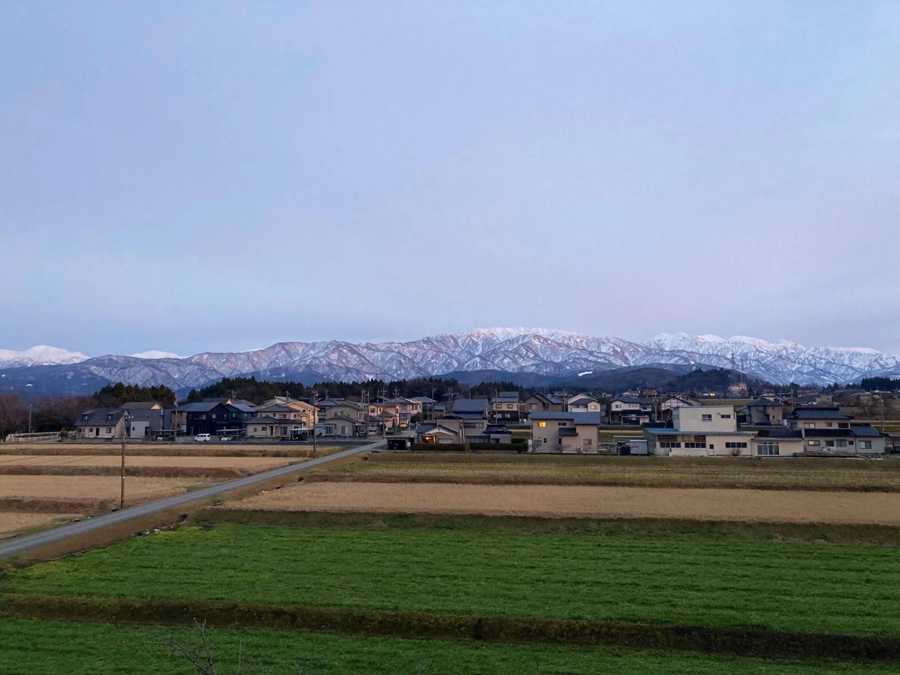 Mountain view in Kintarou Onsen Hotel