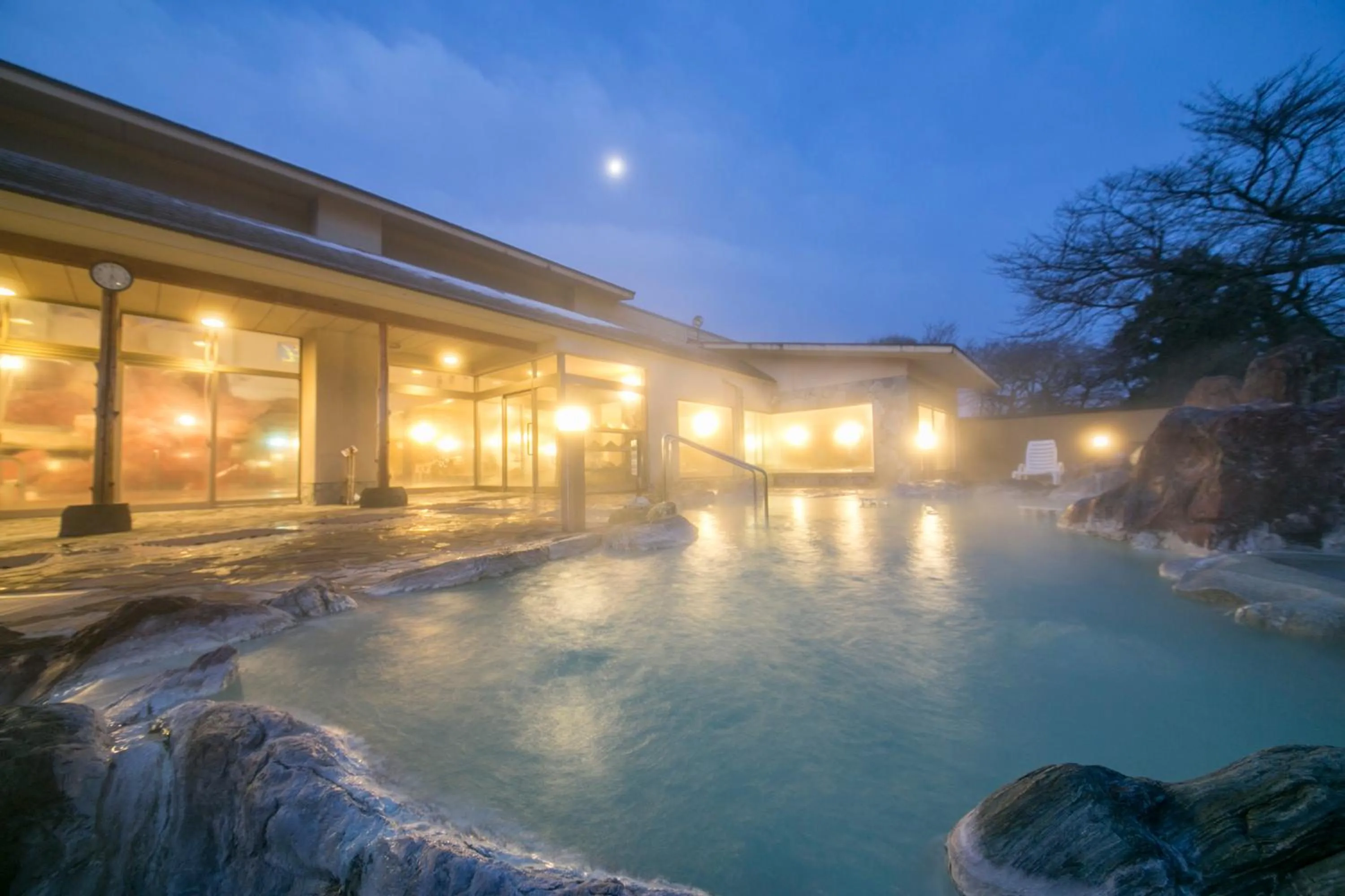 Hot Spring Bath in Kintarou Onsen Hotel