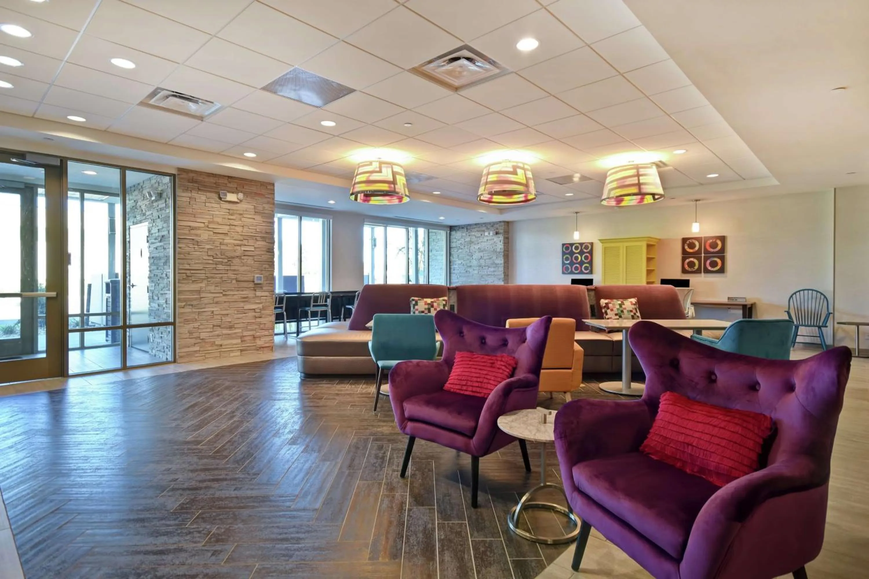 Lobby or reception in Home 2 Suites By Hilton Dothan