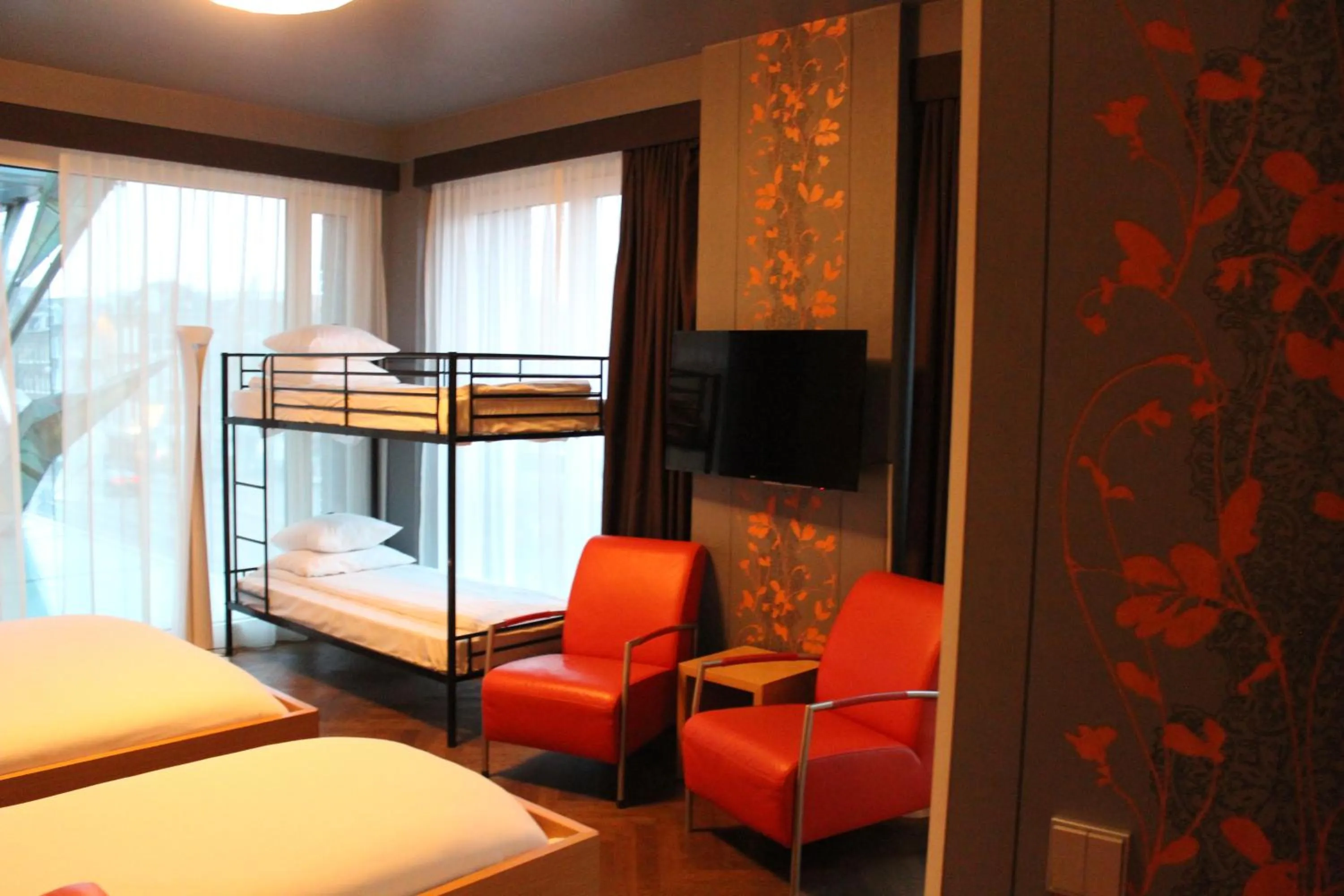 Bed in Amadi Park Hotel