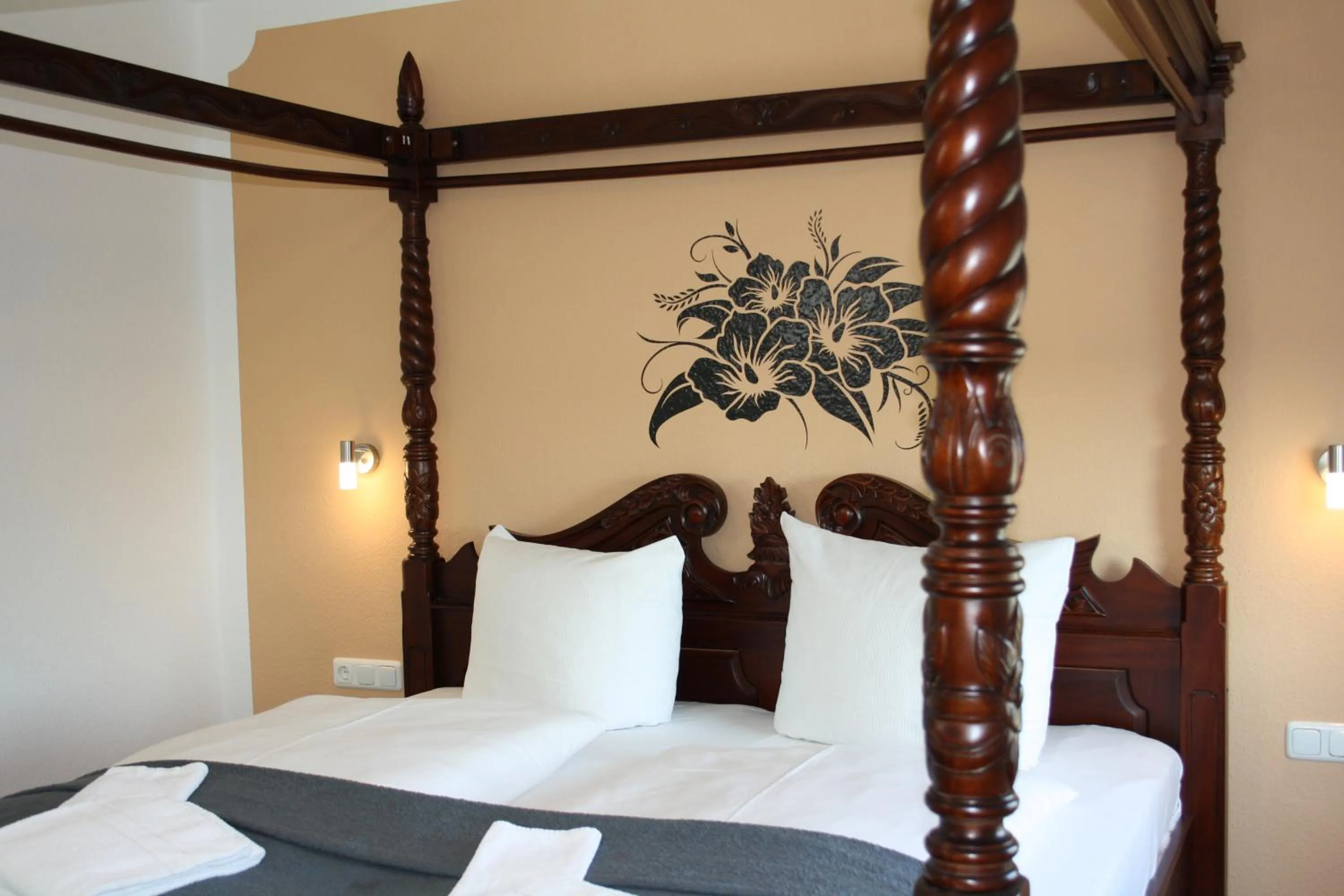 Bed in Hotel Bannewitz B&B