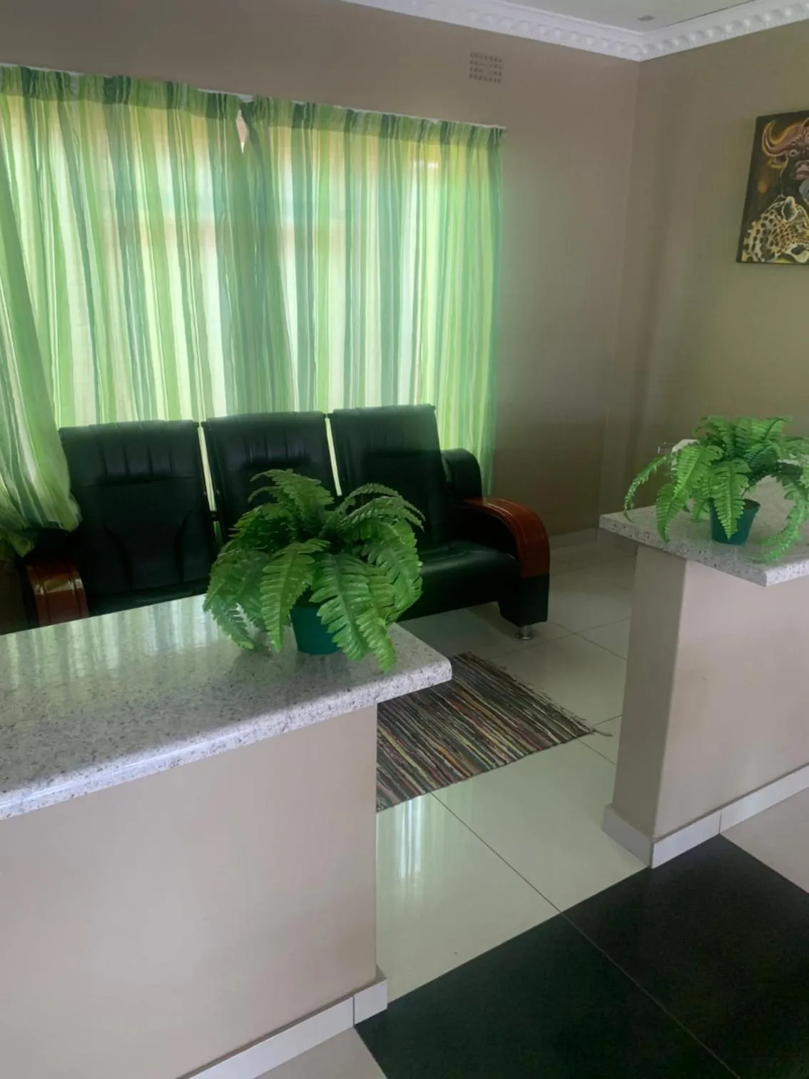 Seating area in Big Five Guest House