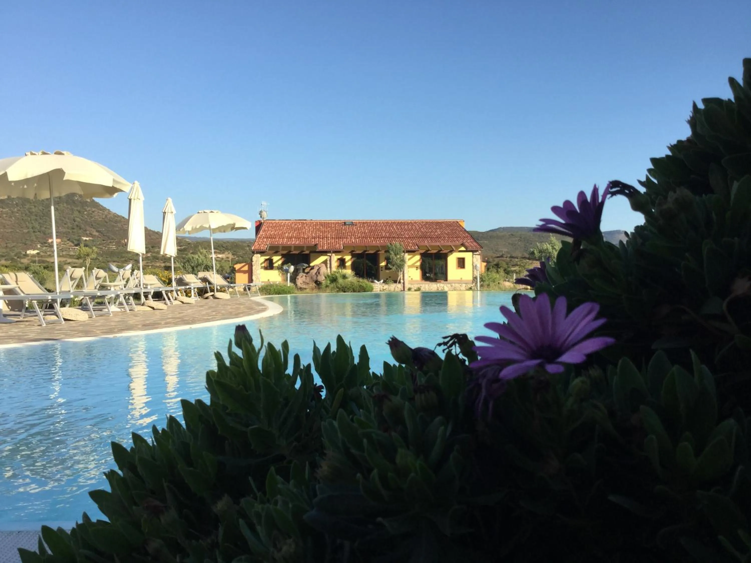 Pool view in Hotel Sa Cheya Relais & Spa