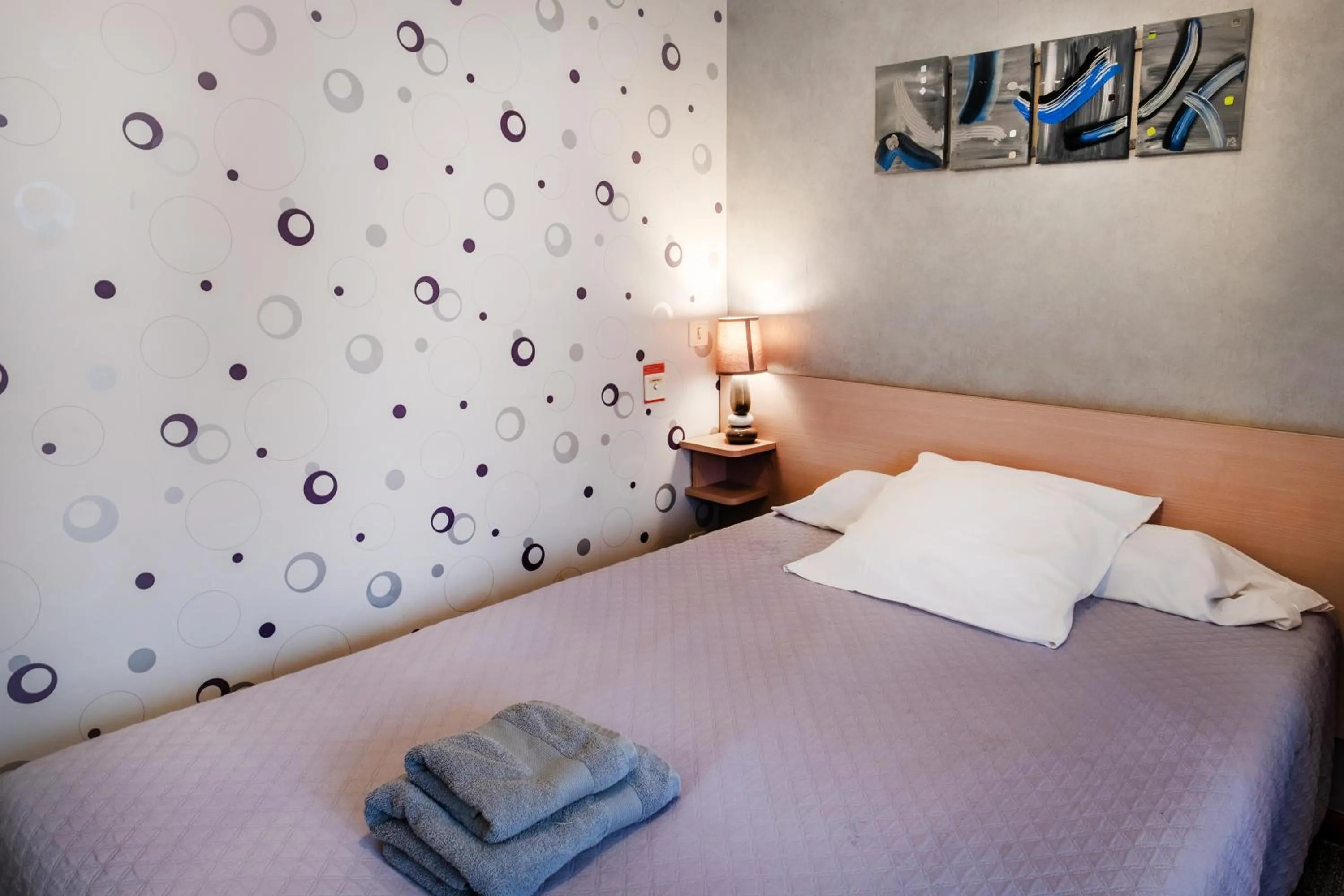 Bed in Résidence des Touristes