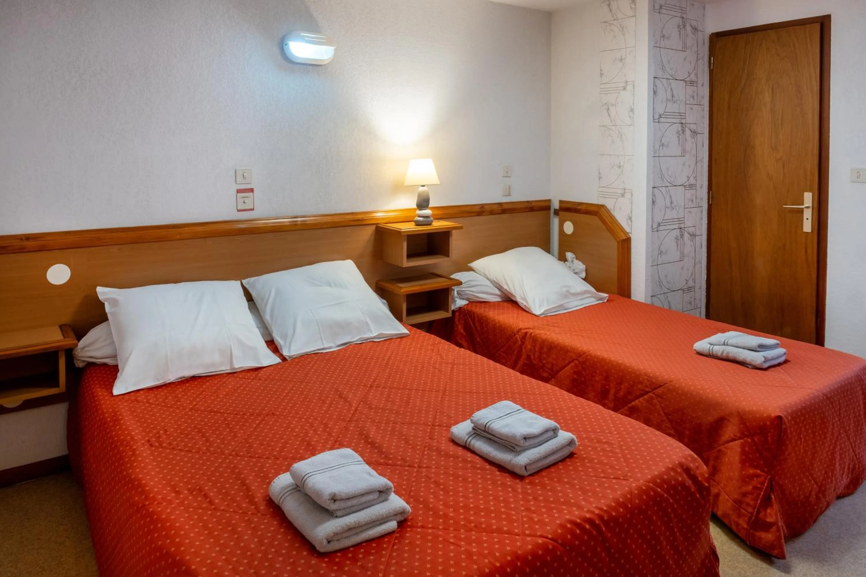 Bed in Résidence des Touristes