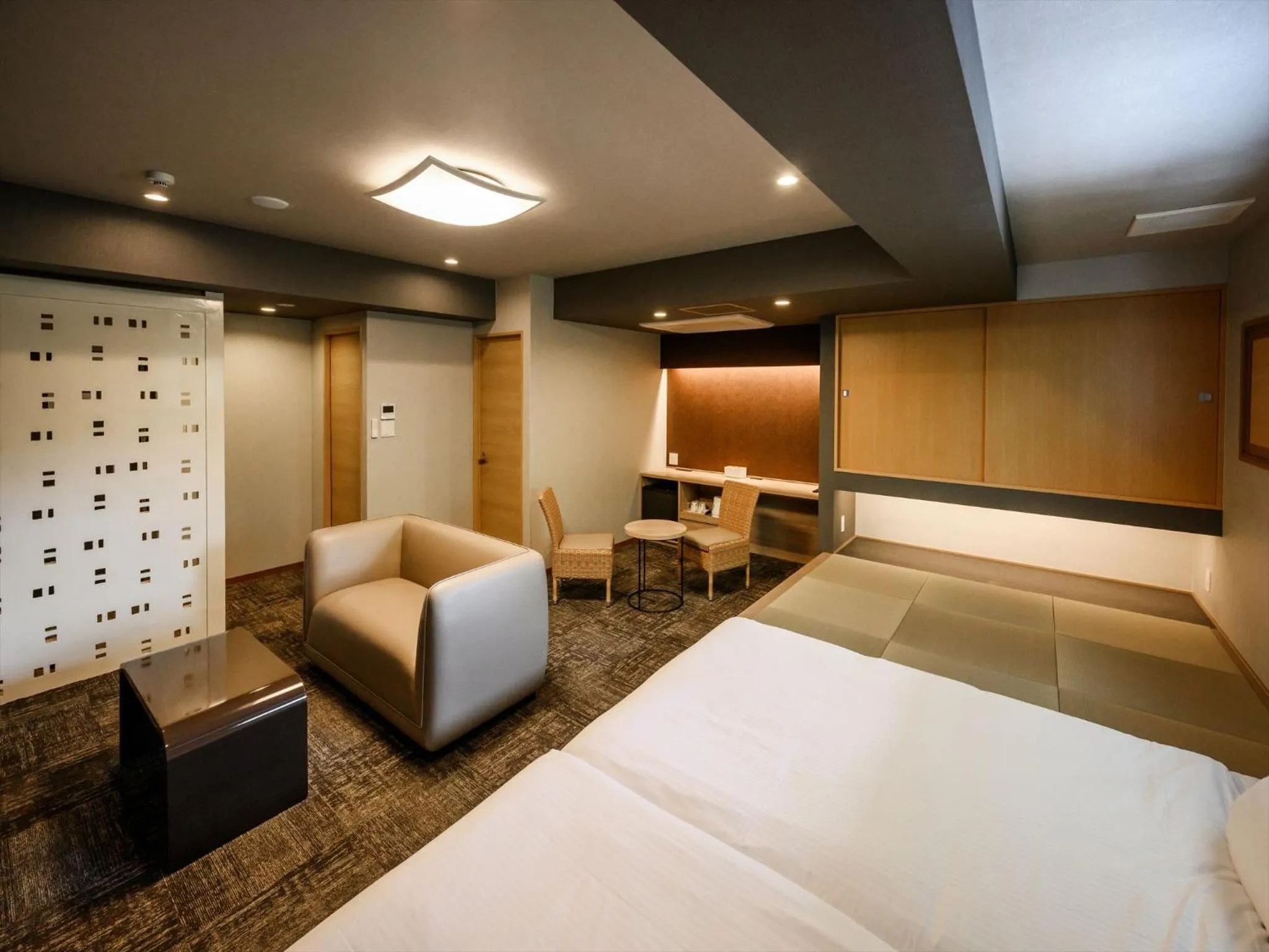 Bed in Lit Hotel NAKIJIN