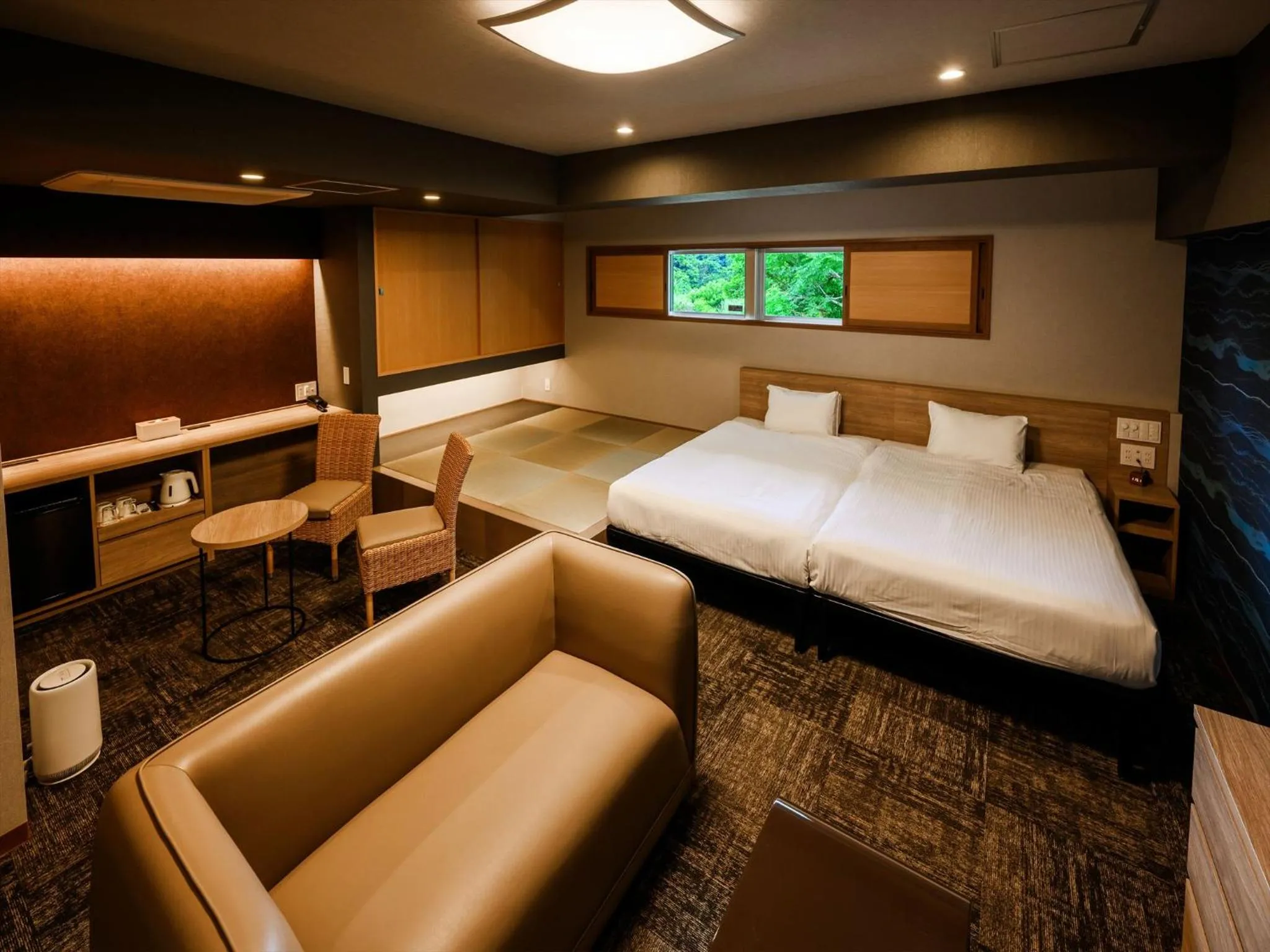 Bed in Lit Hotel NAKIJIN