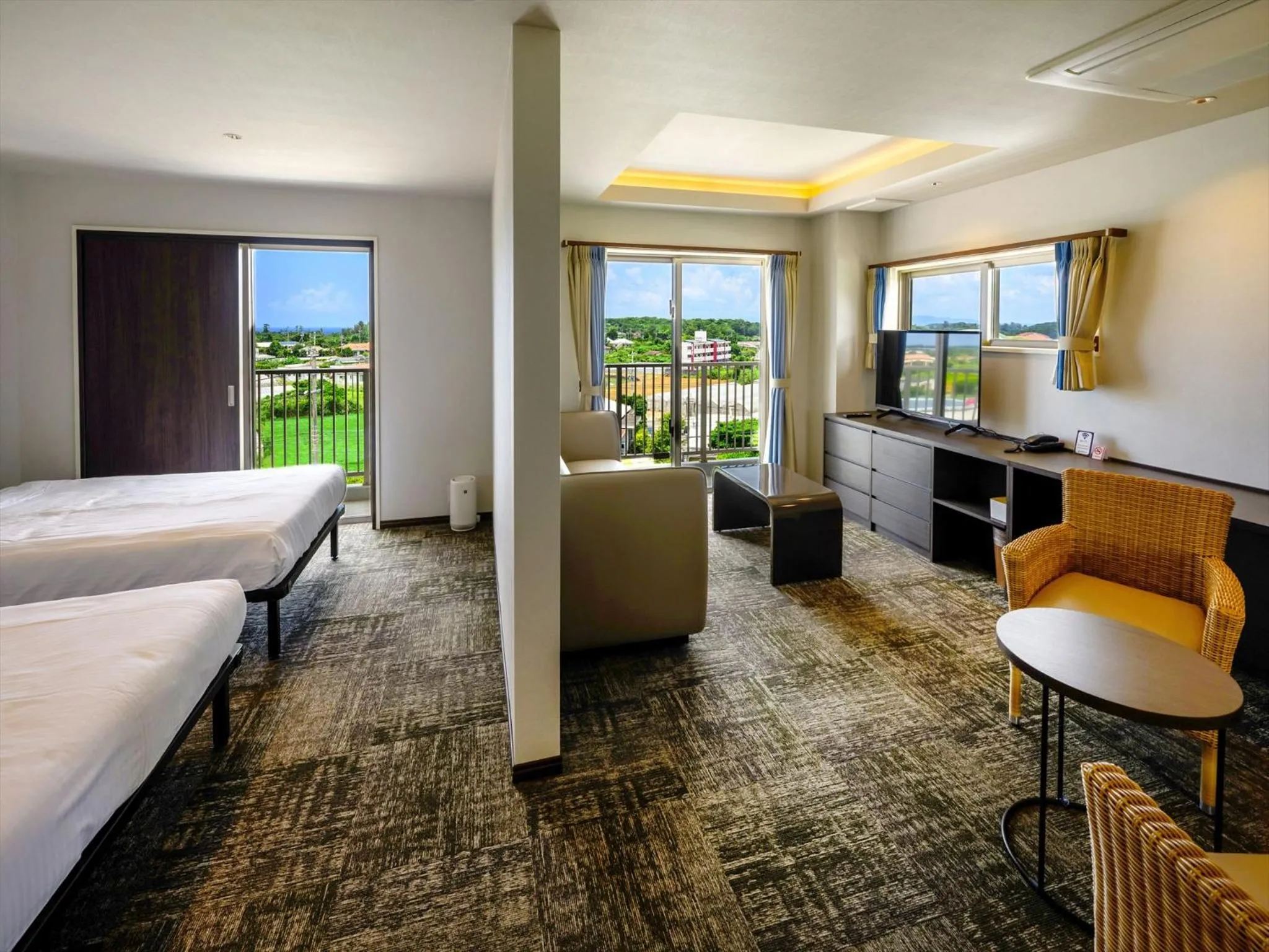 Bed in Lit Hotel NAKIJIN