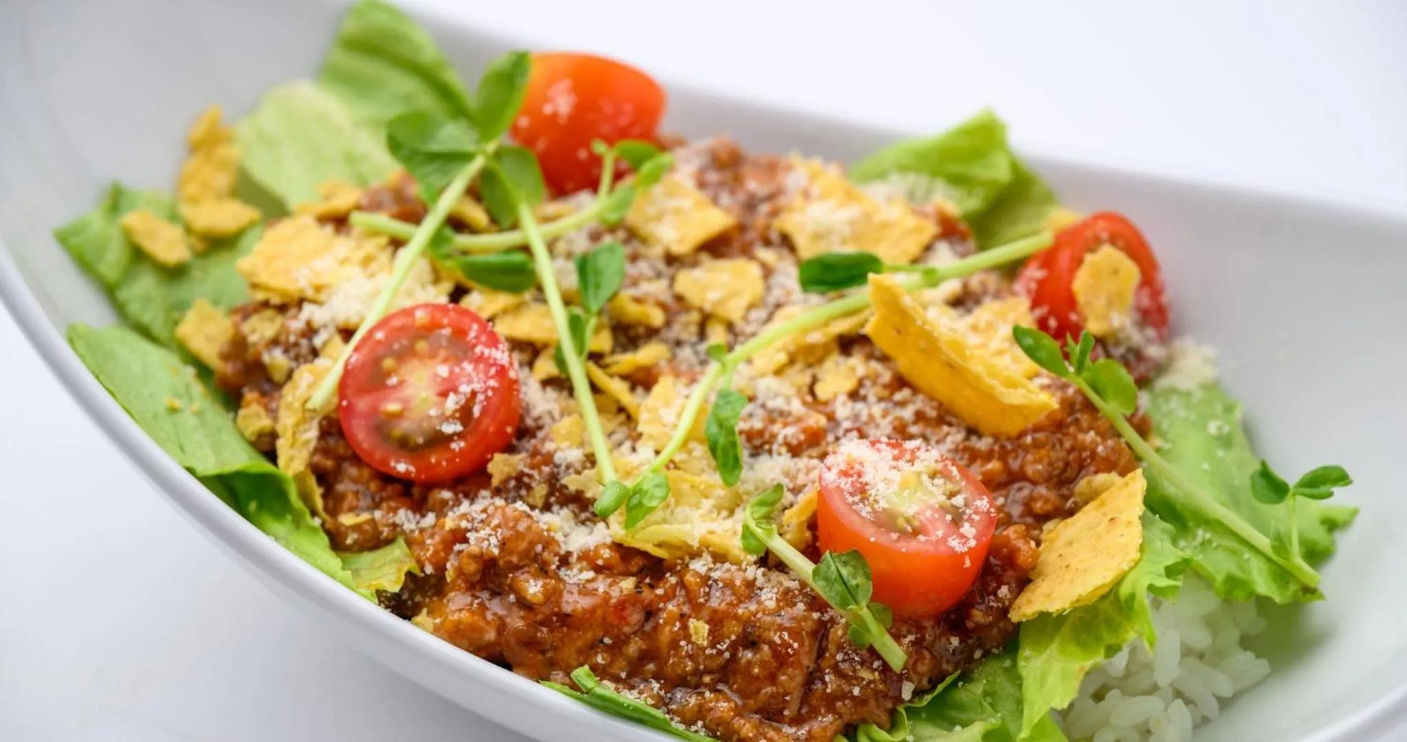 Food close-up in Lit Hotel NAKIJIN