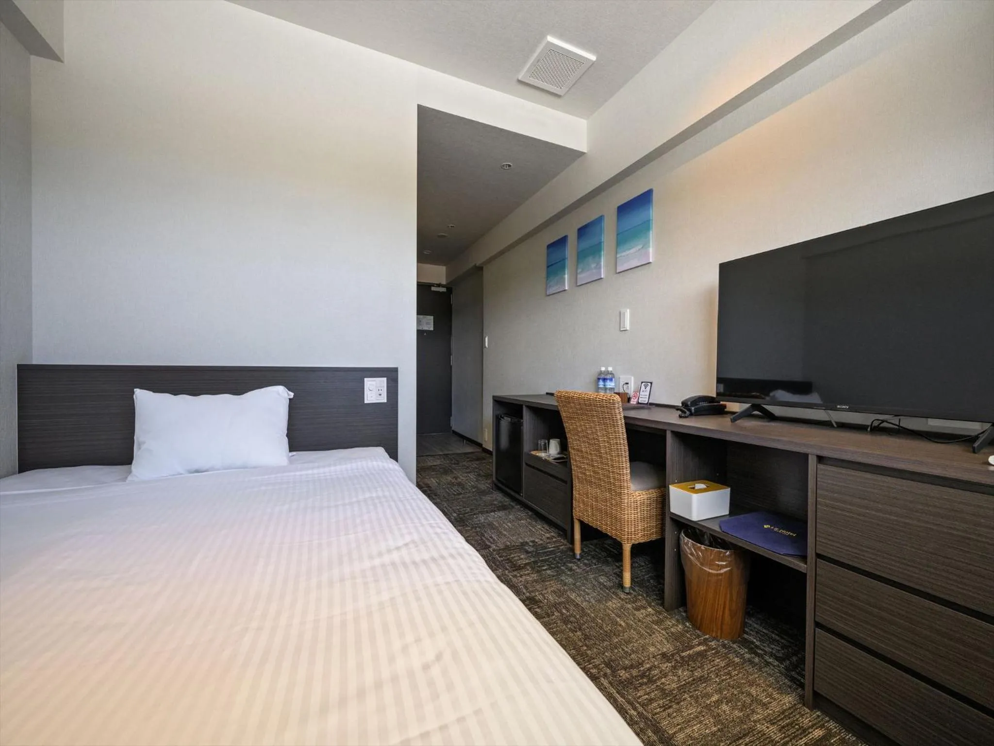 Bed in Lit Hotel NAKIJIN