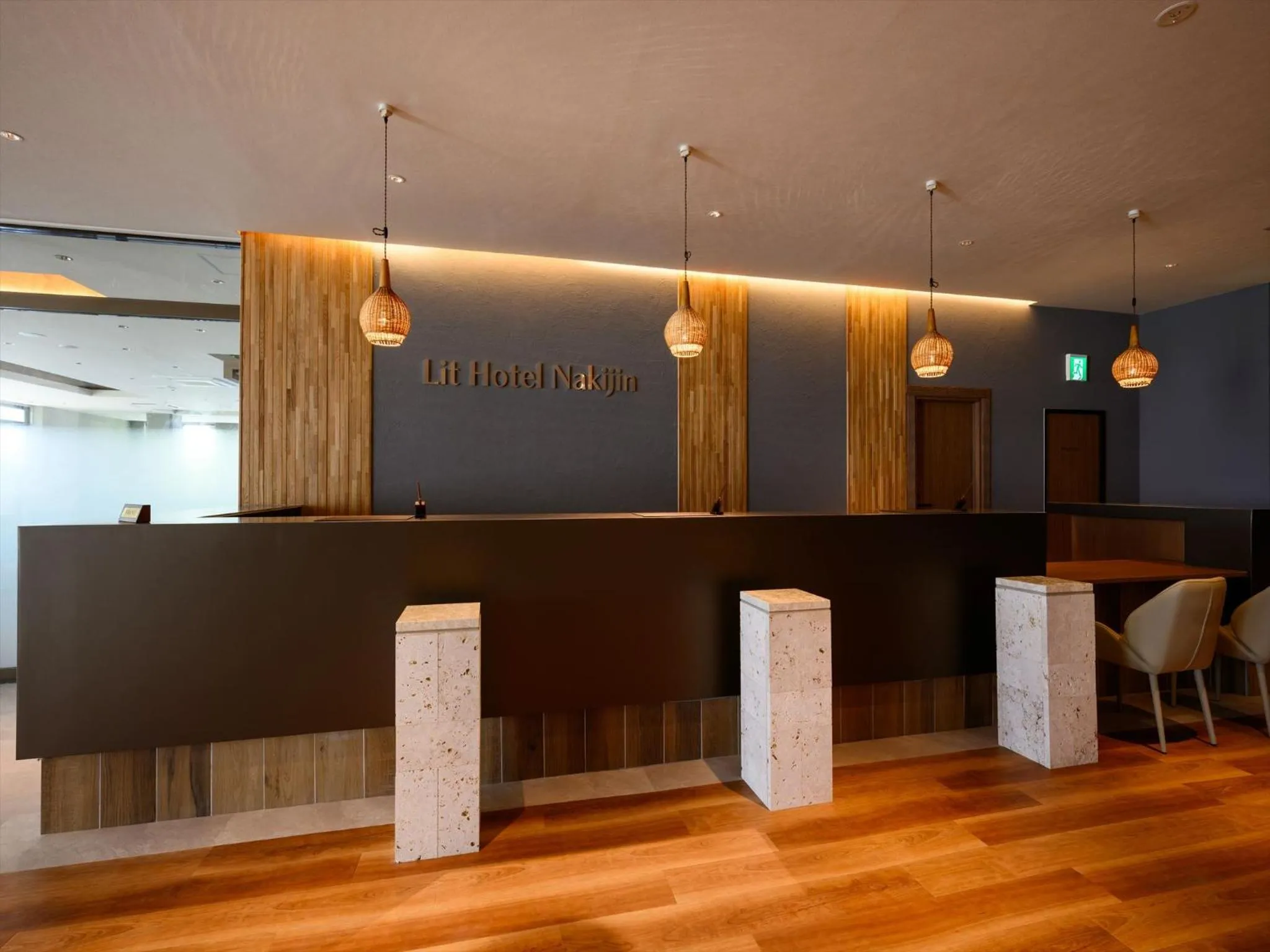 Lobby or reception in Lit Hotel NAKIJIN