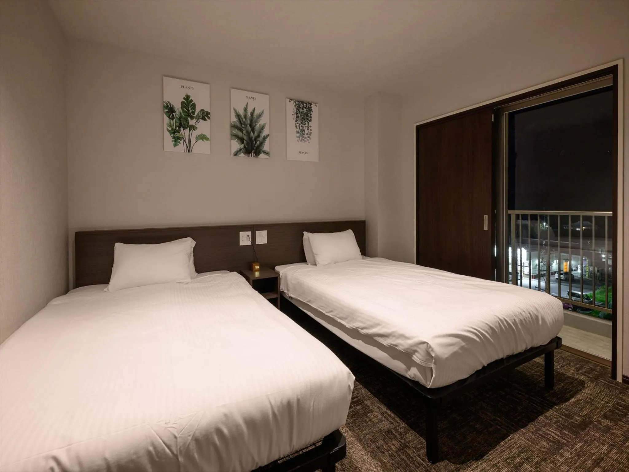 Bed in Lit Hotel NAKIJIN