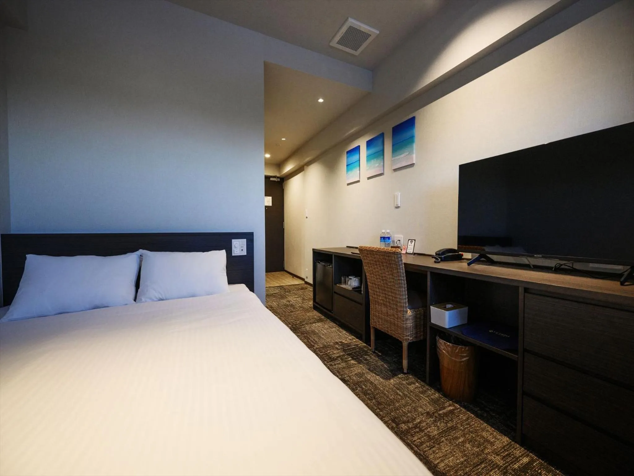 Bed in Lit Hotel NAKIJIN