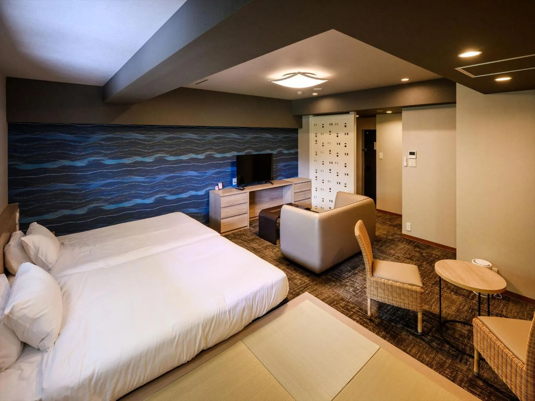 Bed in Lit Hotel NAKIJIN