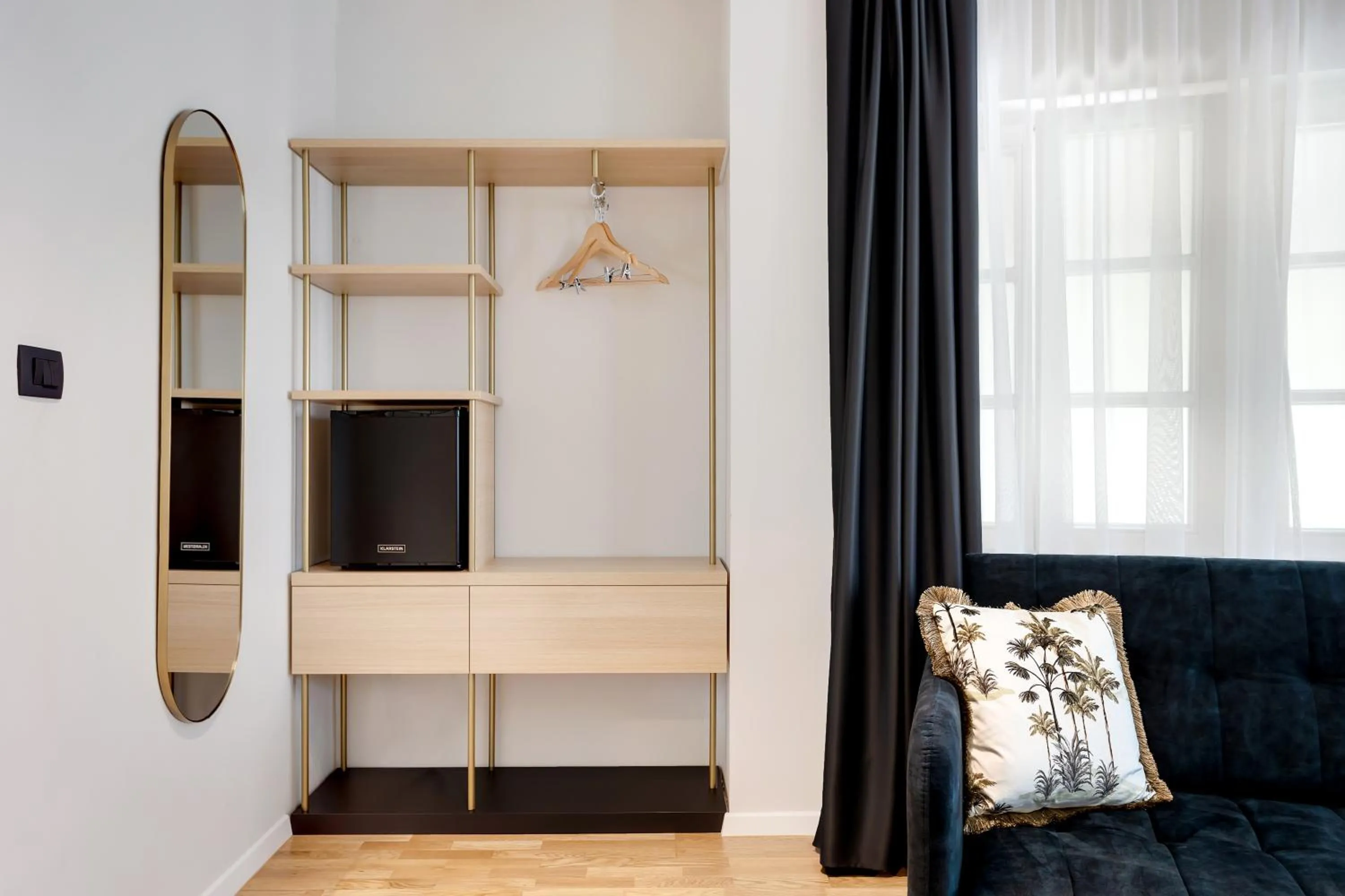 wardrobe in Bloom Hotel