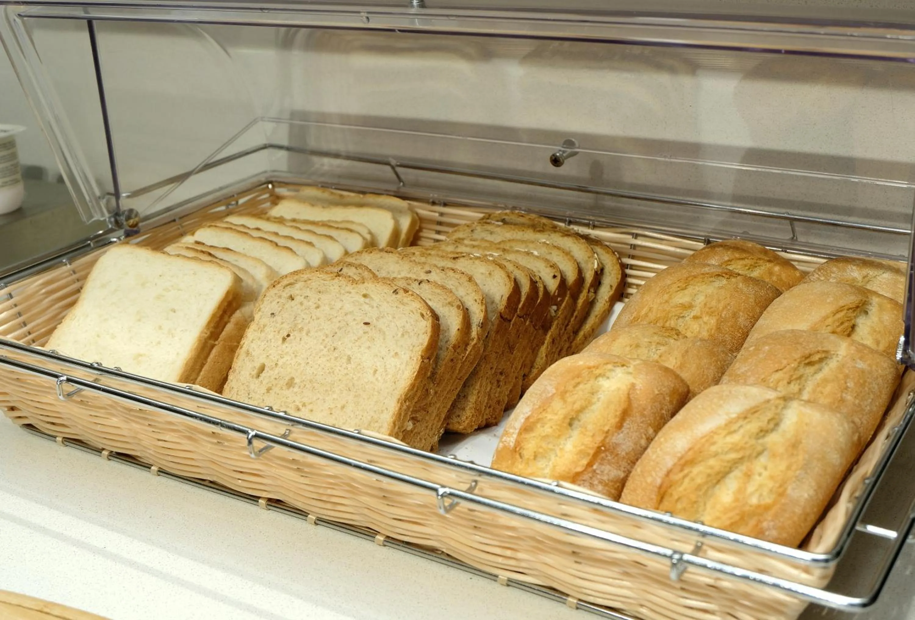 Buffet breakfast in Hotel Belcaire