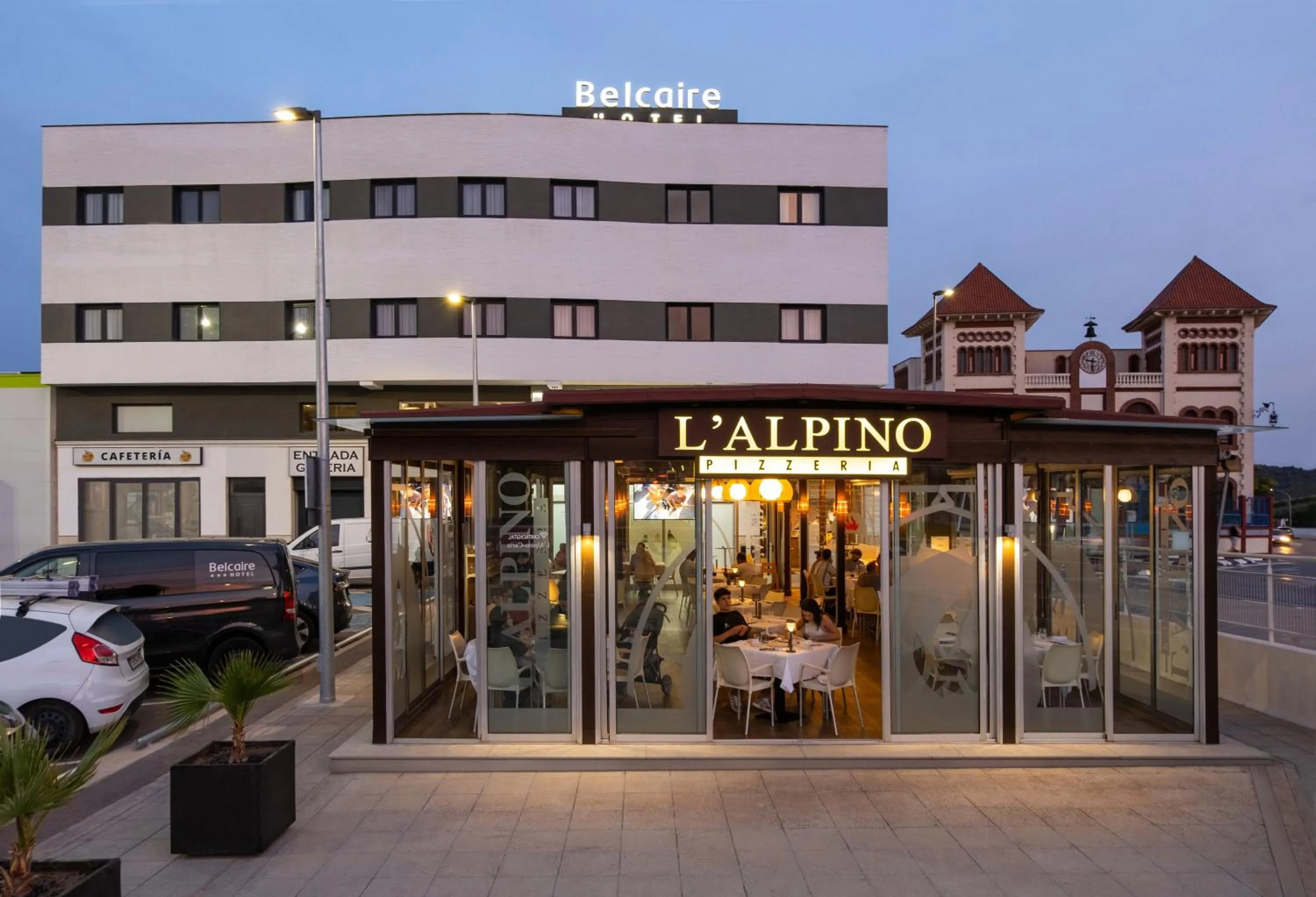 Property building in Hotel Belcaire