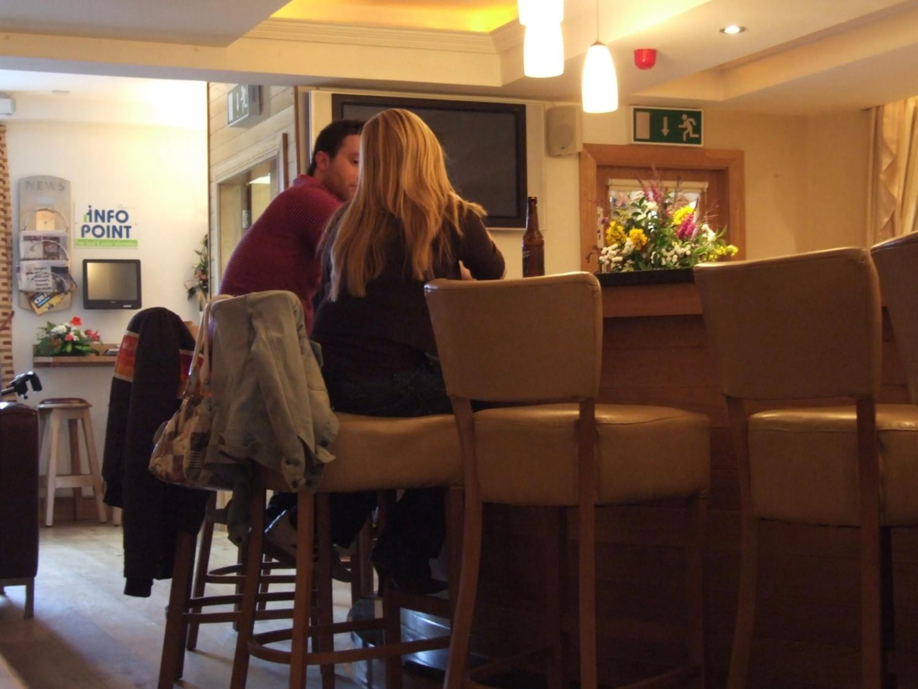 Drinks in Murphy's Hotel