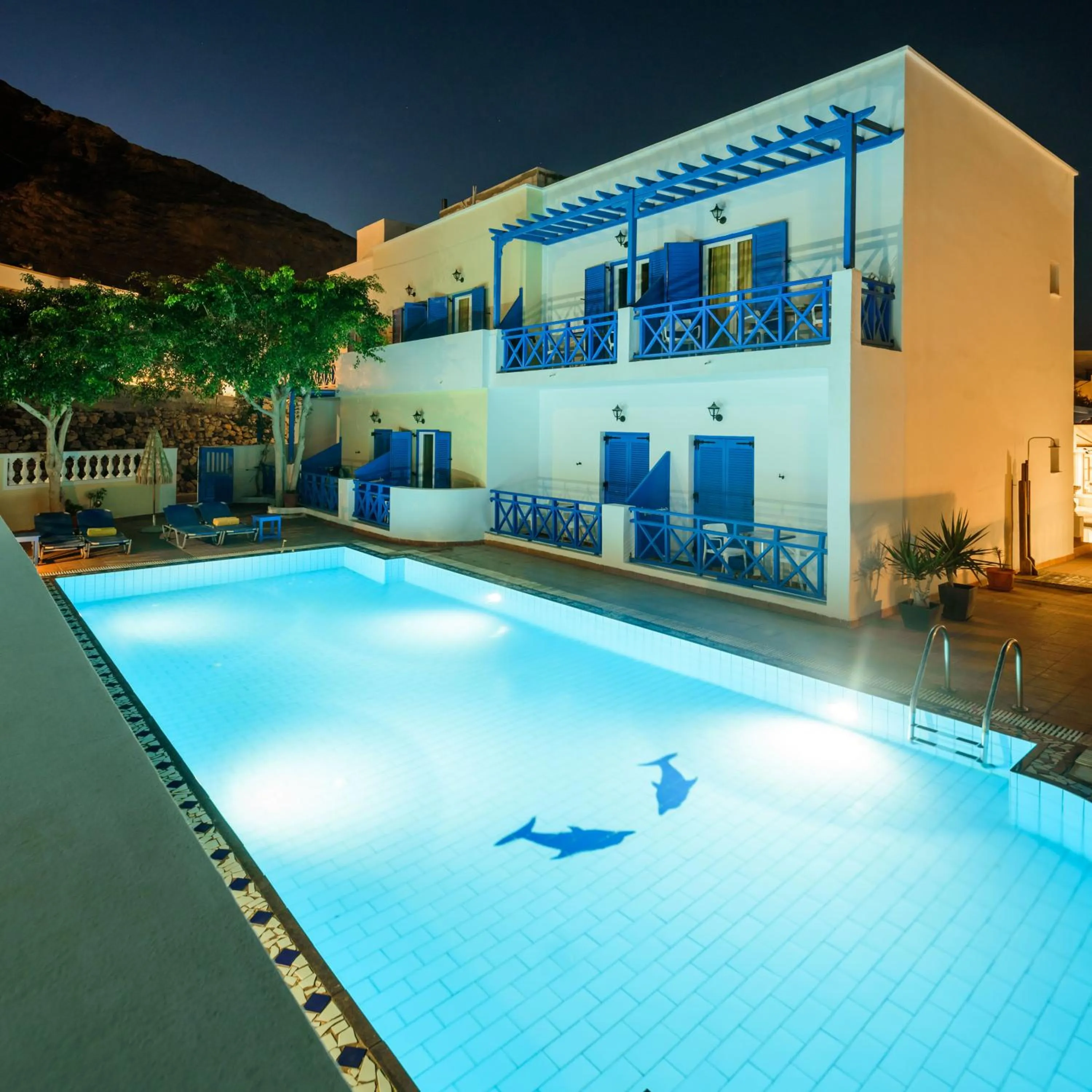 Swimming pool in Karidis Hotel