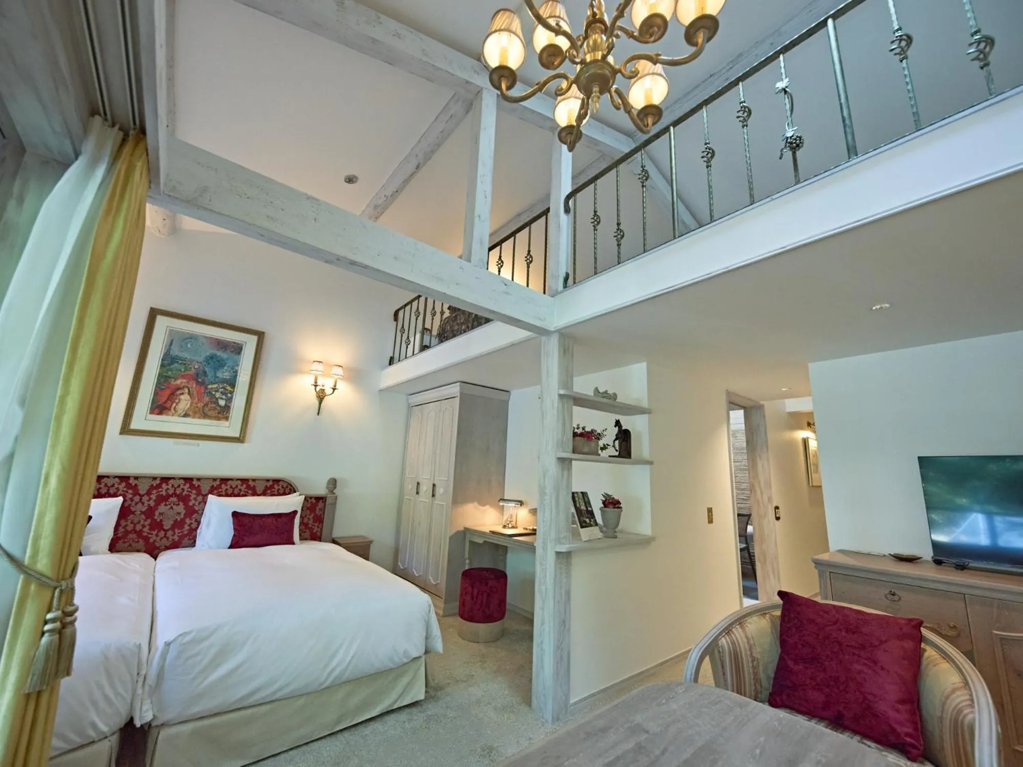 Bed in Auberge de Primavera