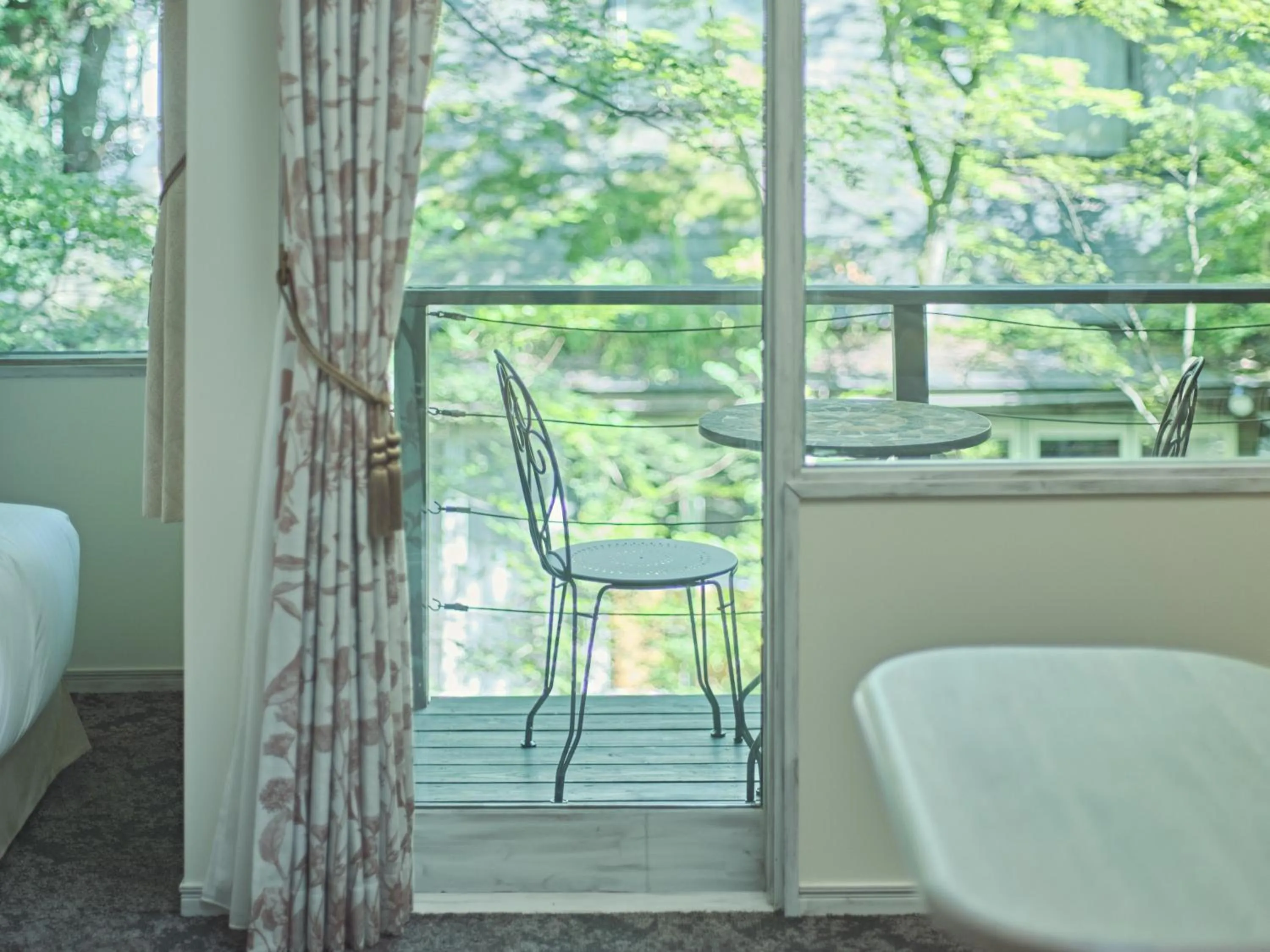 Balcony/Terrace in Auberge de Primavera