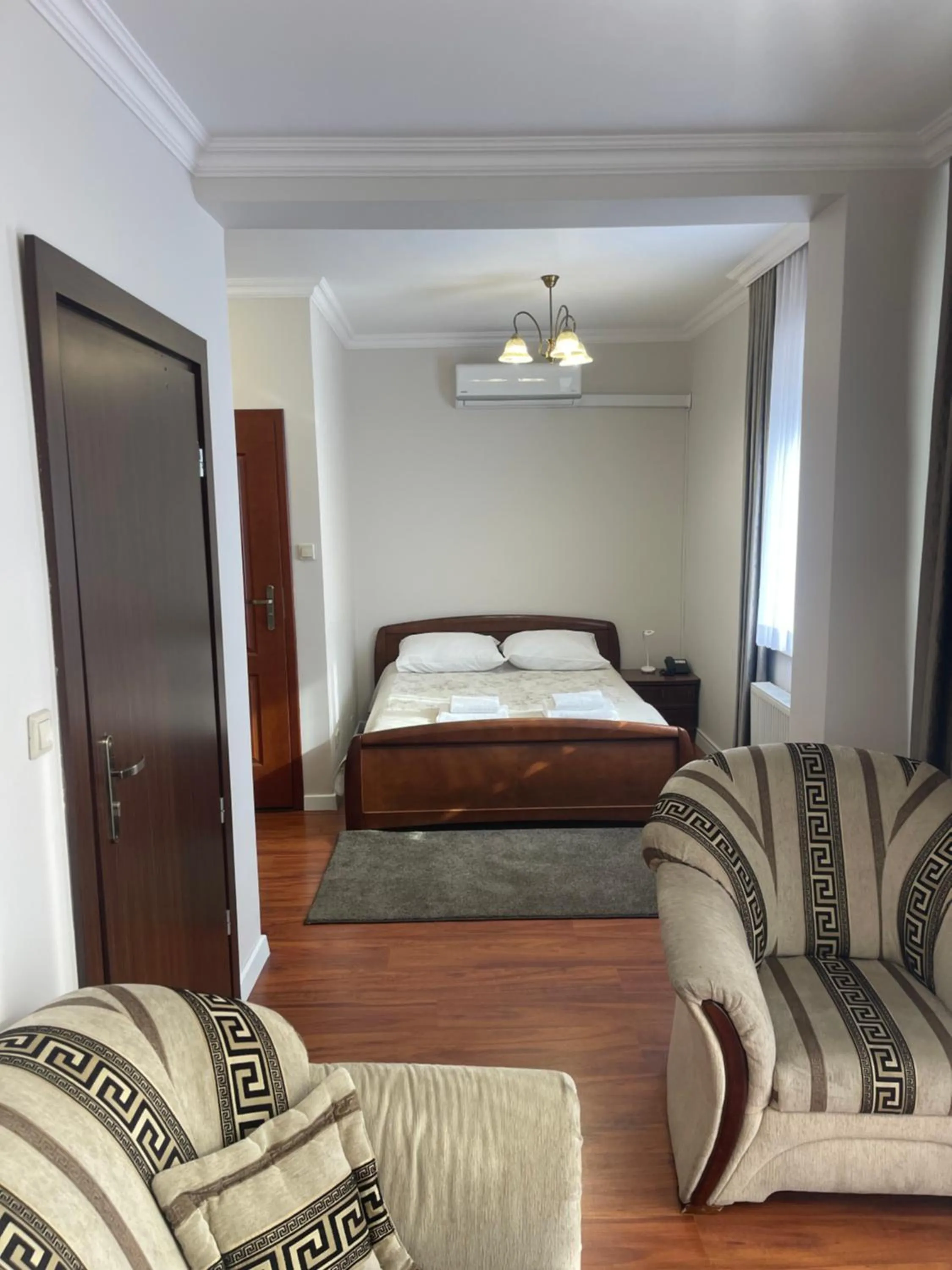 Bed in Hotel Arkadia