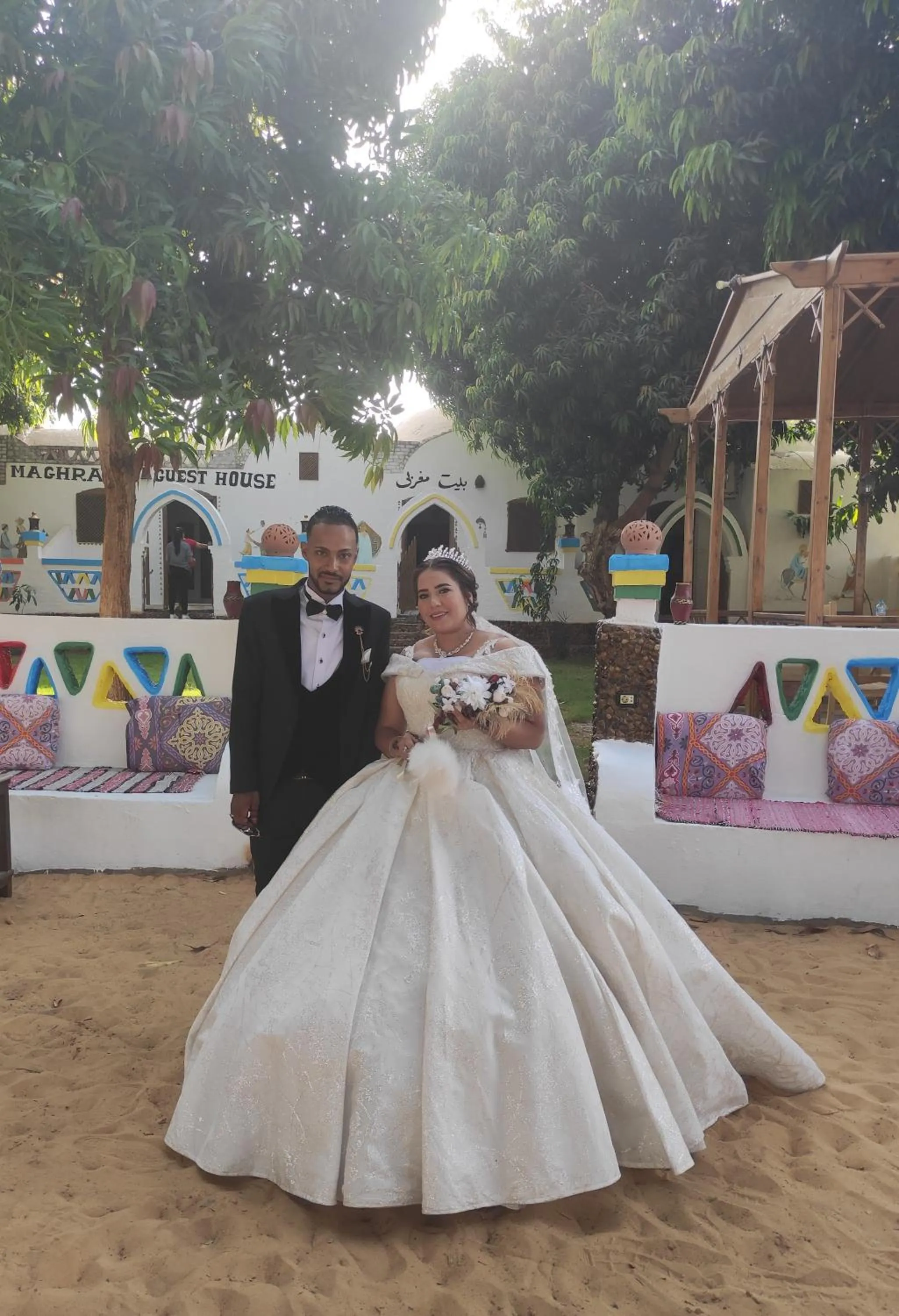 People in Maghrabi's Guest house