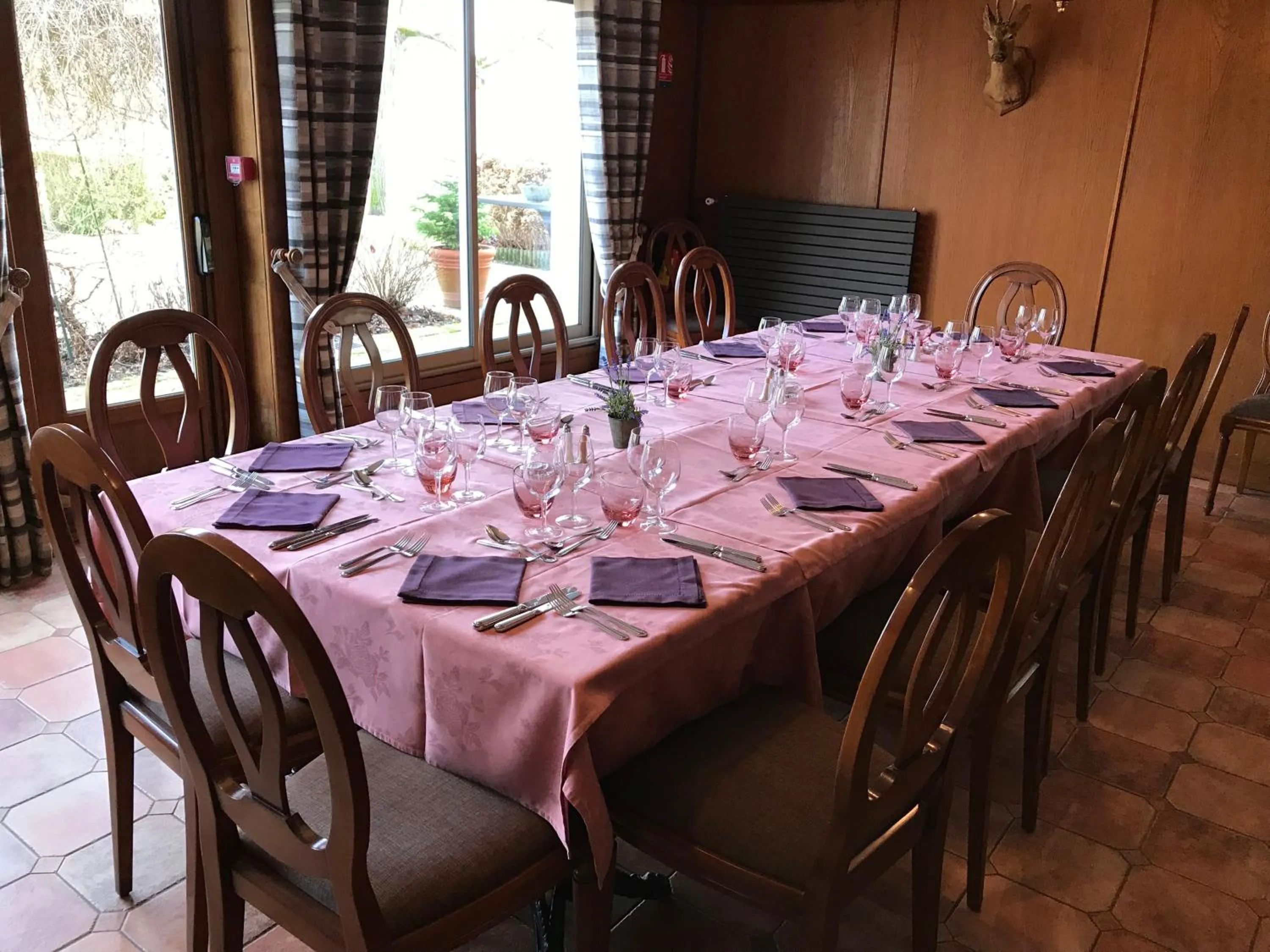Banquet/Function facilities in Hostellerie de Pavillon Saint-Hubert