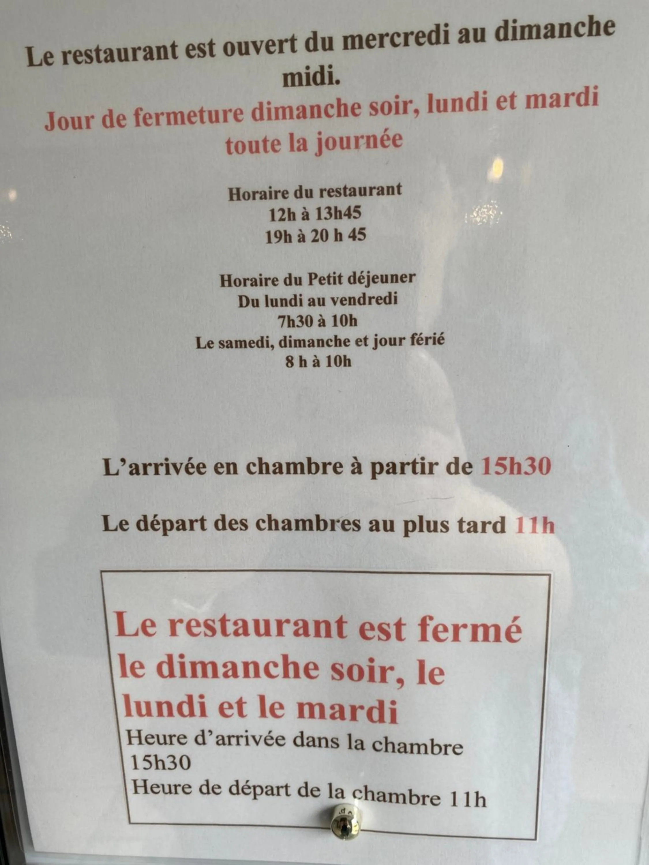 Restaurant/places to eat in Hostellerie de Pavillon Saint-Hubert