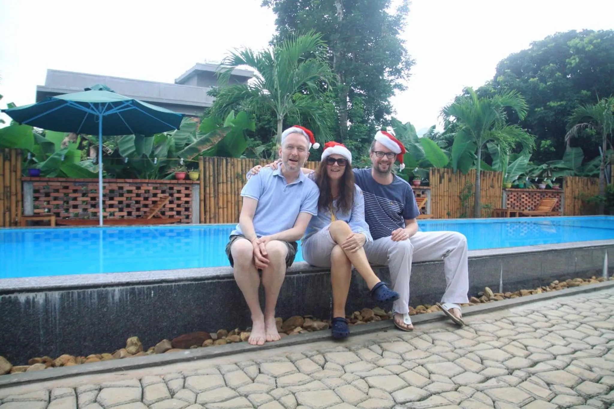 group of guests in Commander Lodge