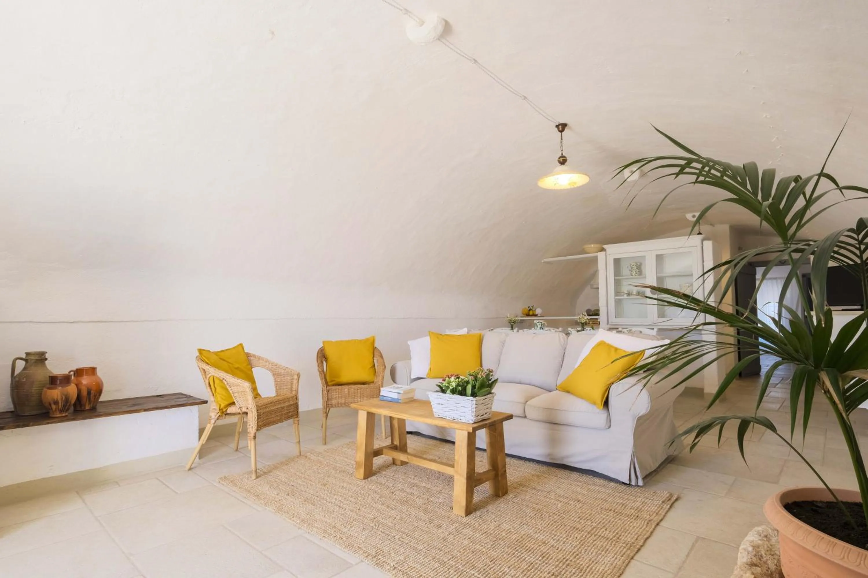 Living room in Masseria Mammella