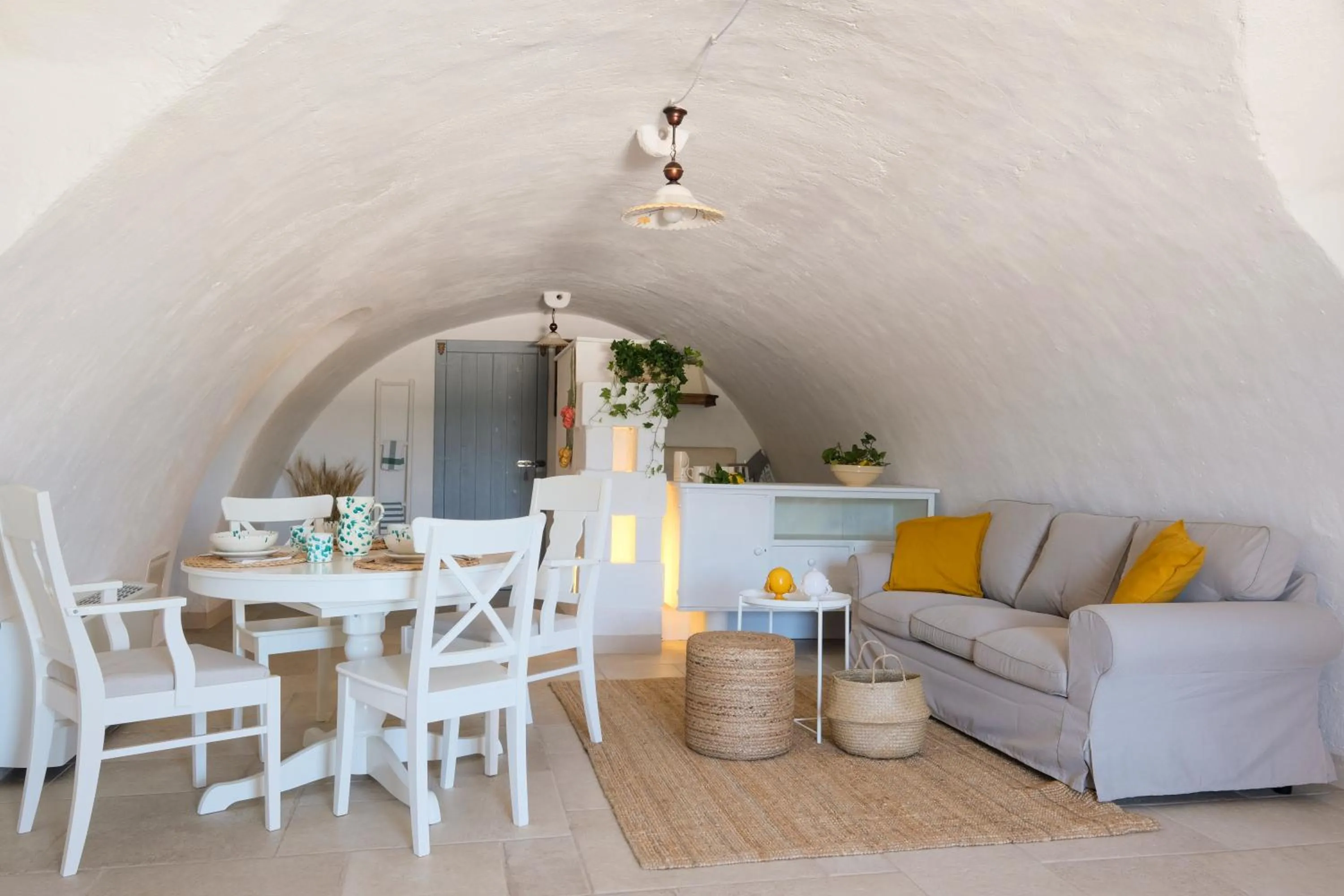Living room in Masseria Mammella
