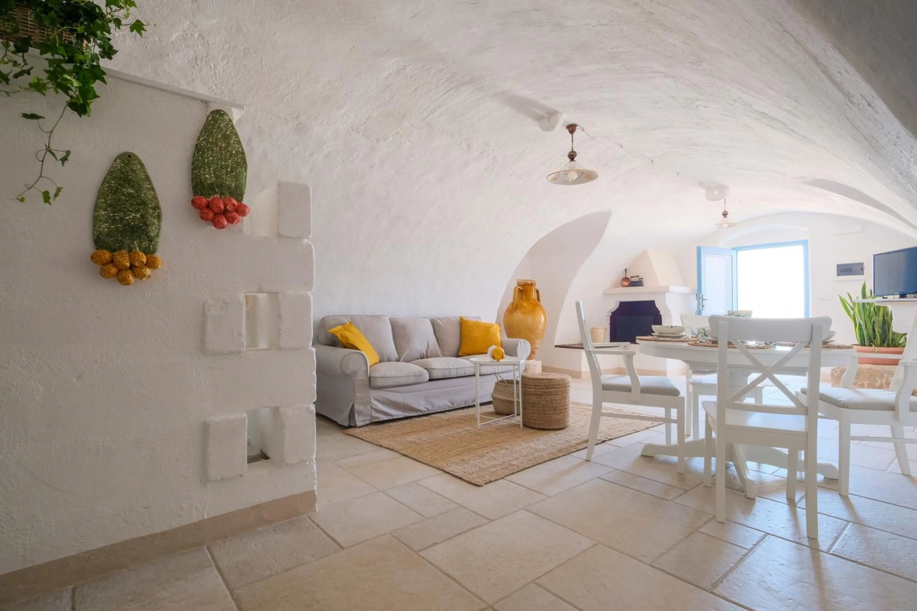 Living room in Masseria Mammella