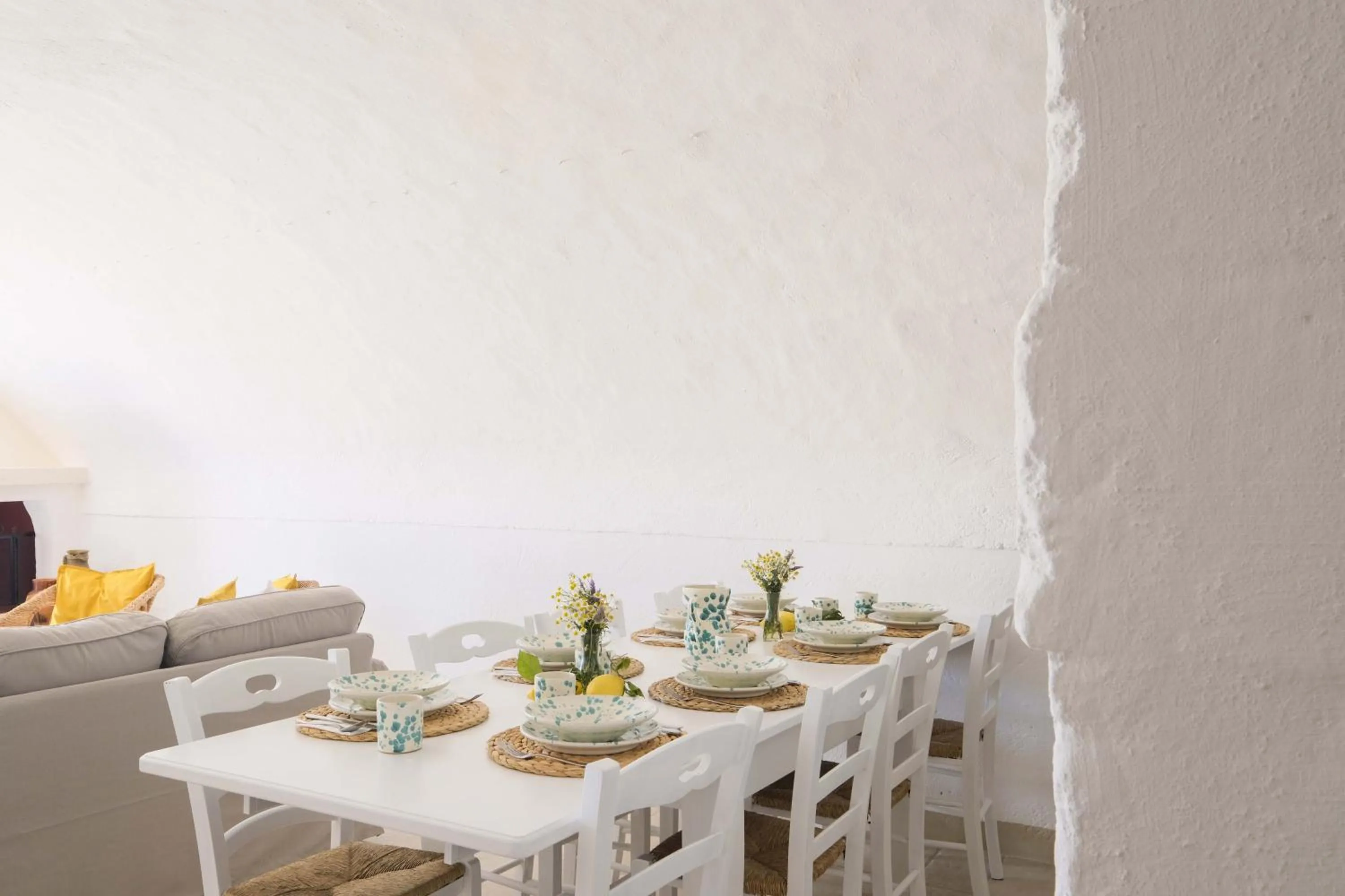 Living room in Masseria Mammella