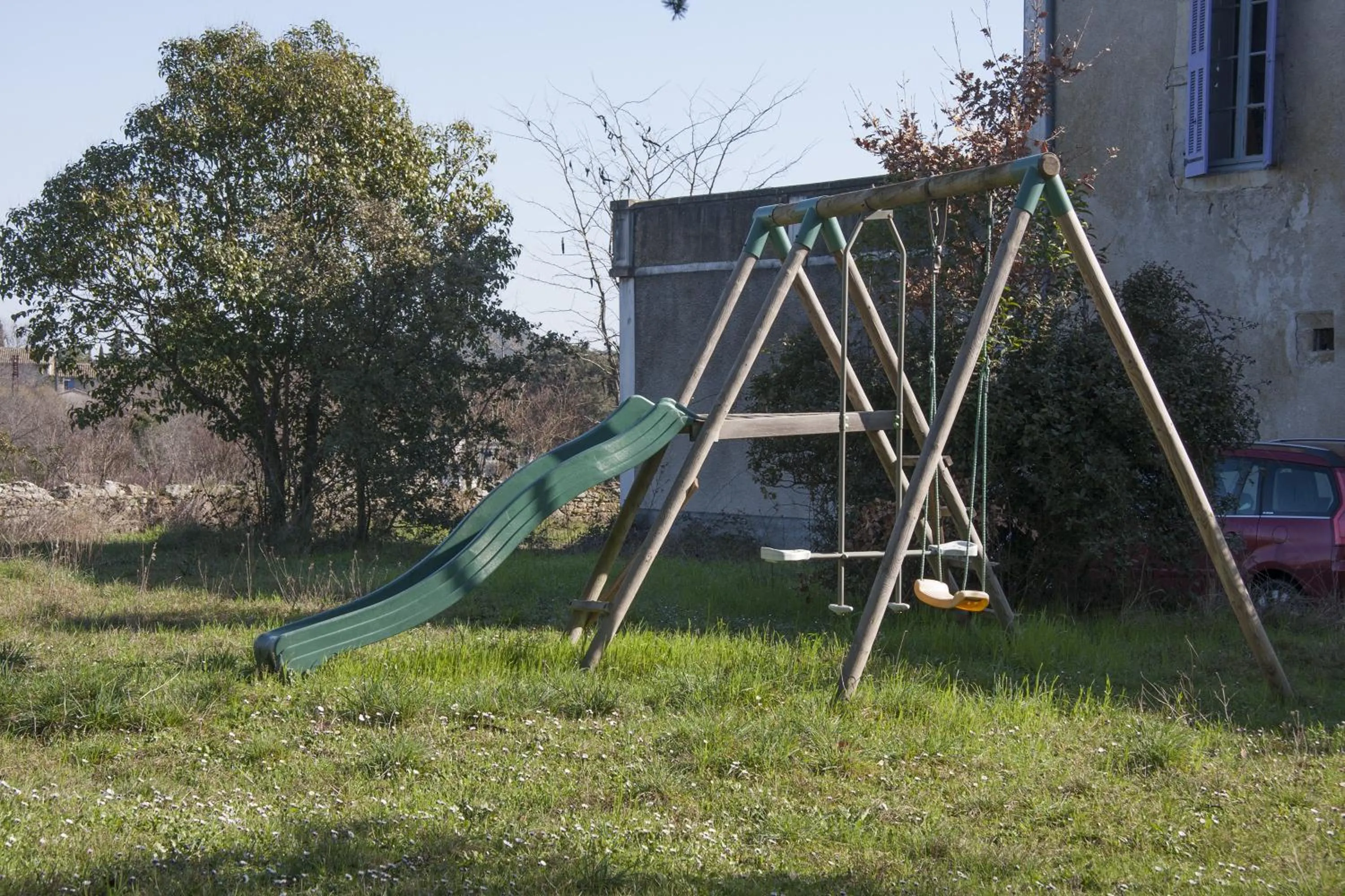 Children play ground in Domaine Mas Pigné