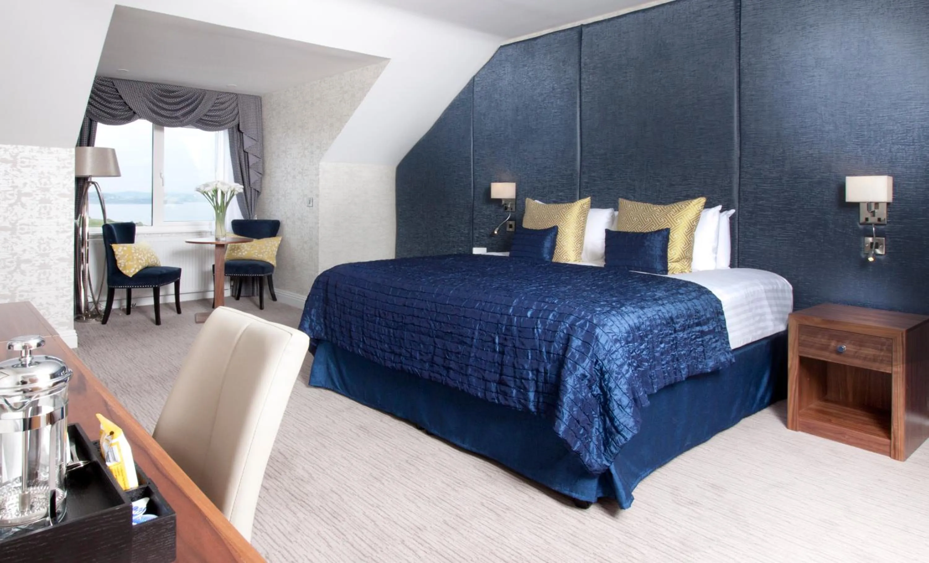 Bed in Shandon Hotel & Spa