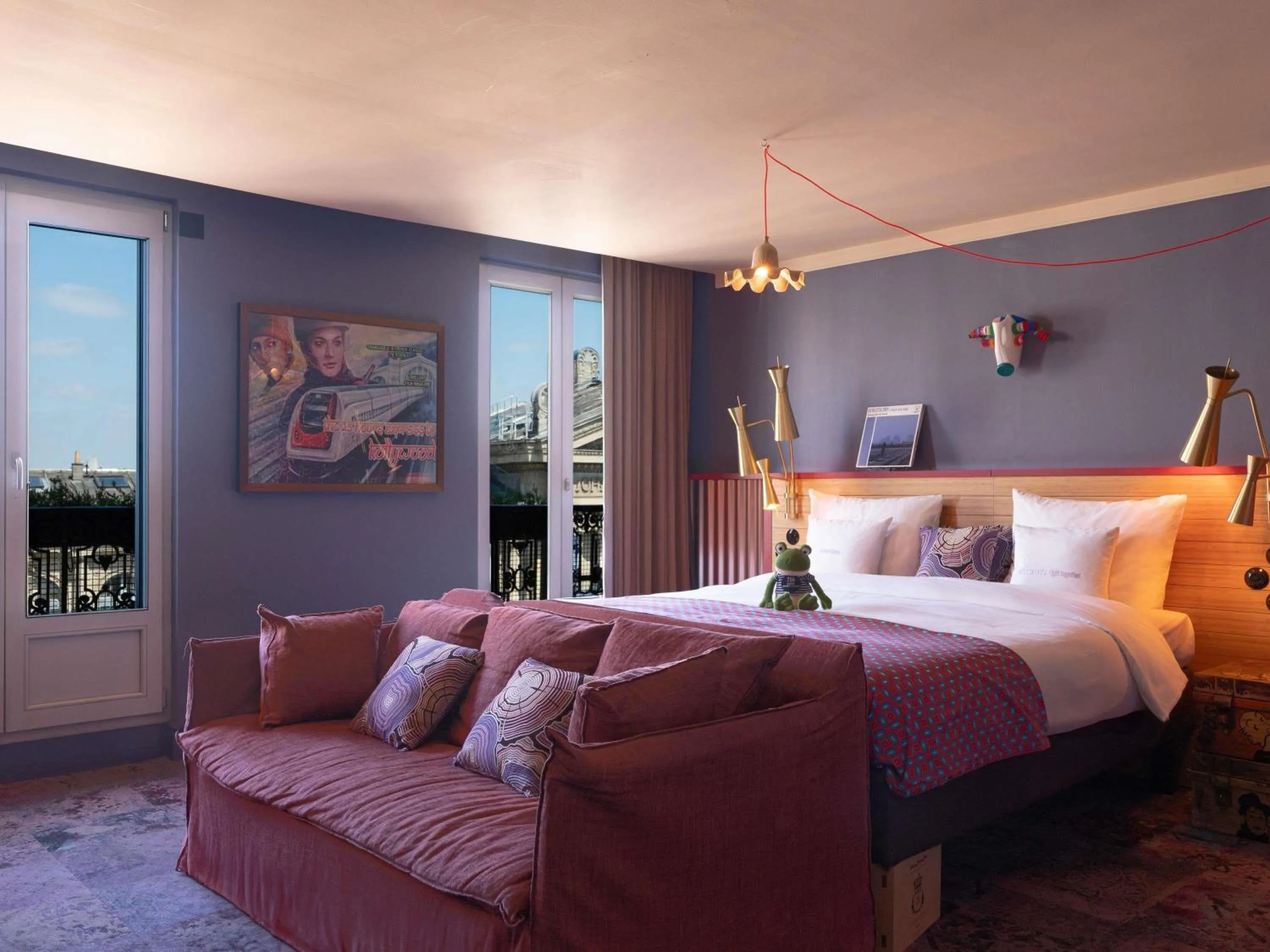 Bedroom, Bed in 25hours Hotel Terminus Nord