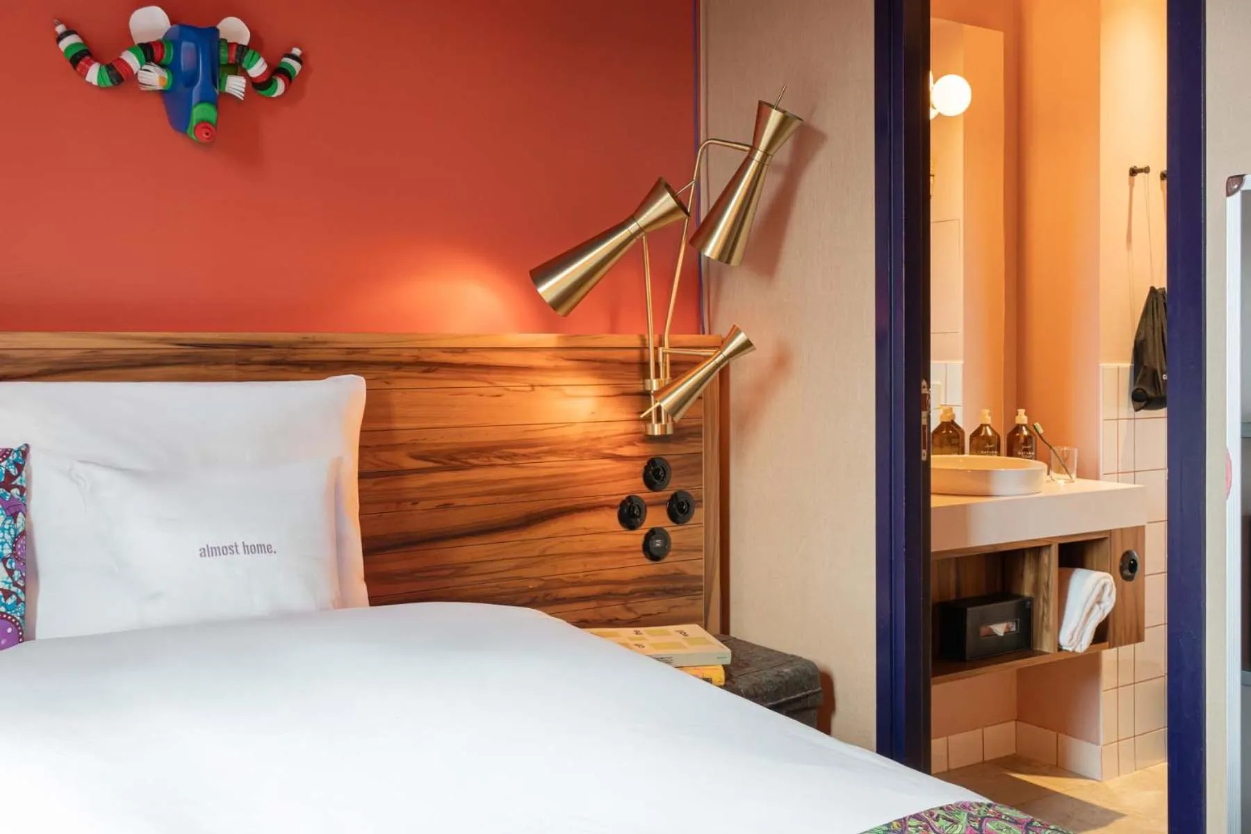 Bedroom, Bed in 25hours Hotel Terminus Nord