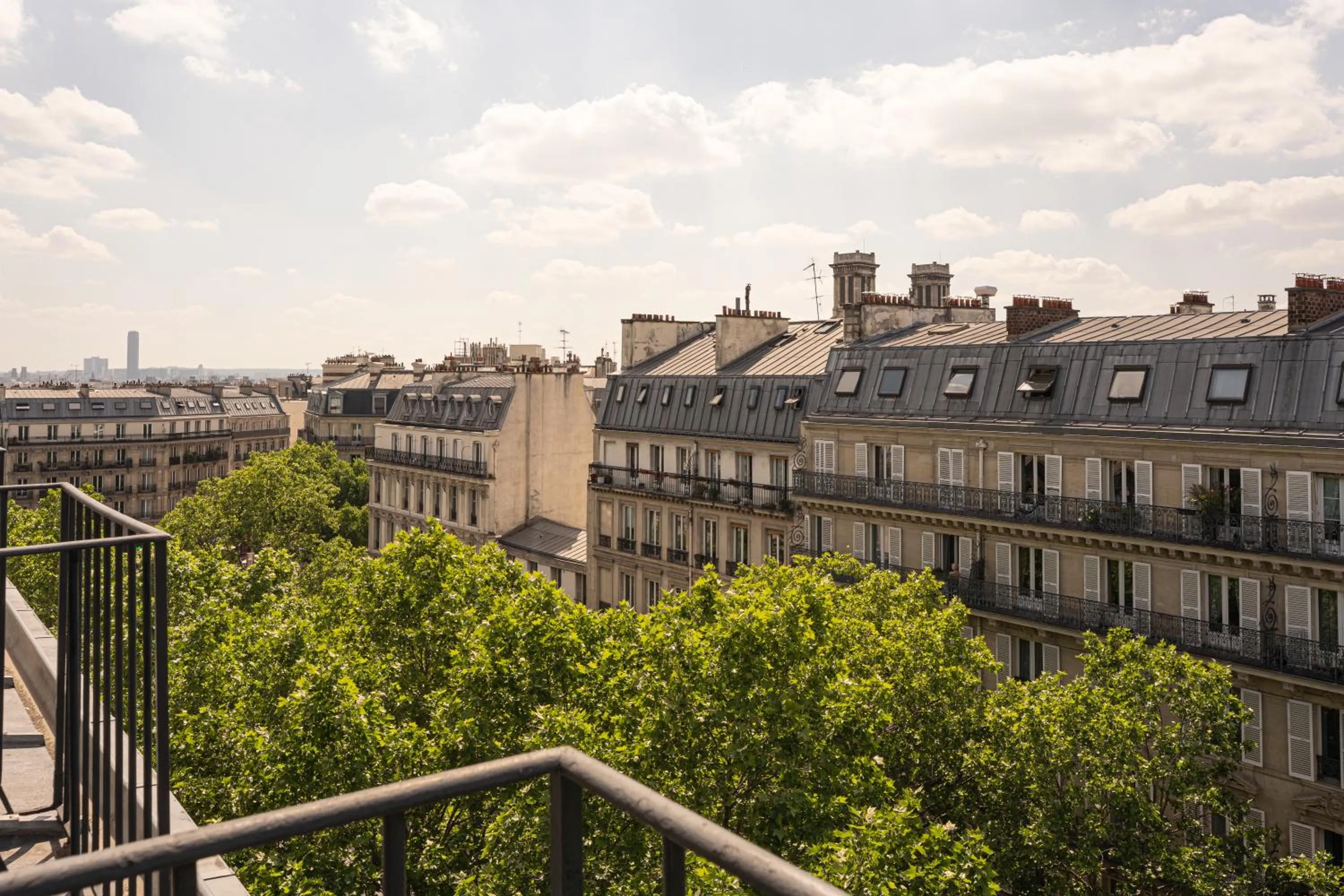 View (from property/room) in 25hours Hotel Terminus Nord