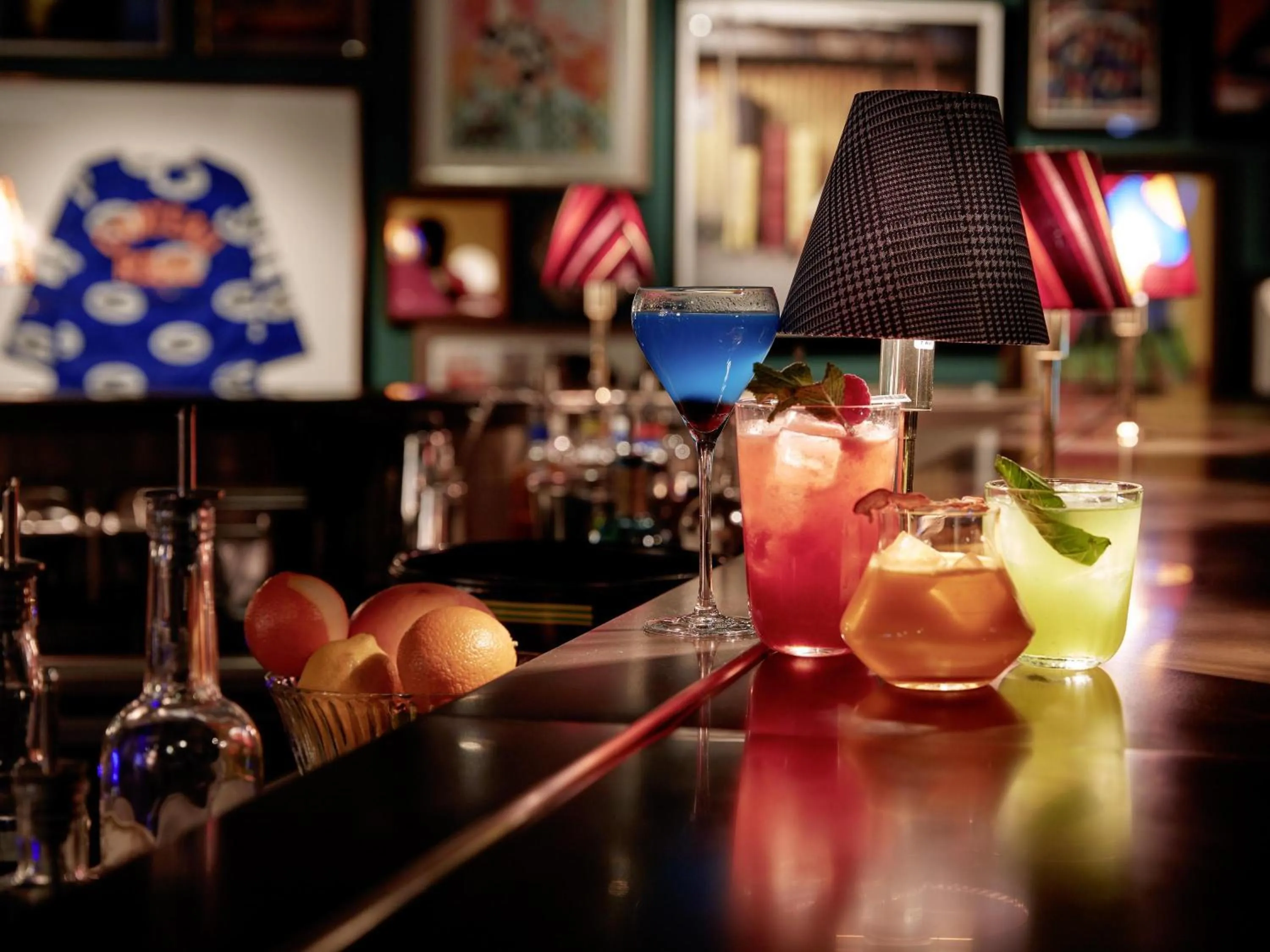 Lounge or bar in 25hours Hotel Terminus Nord