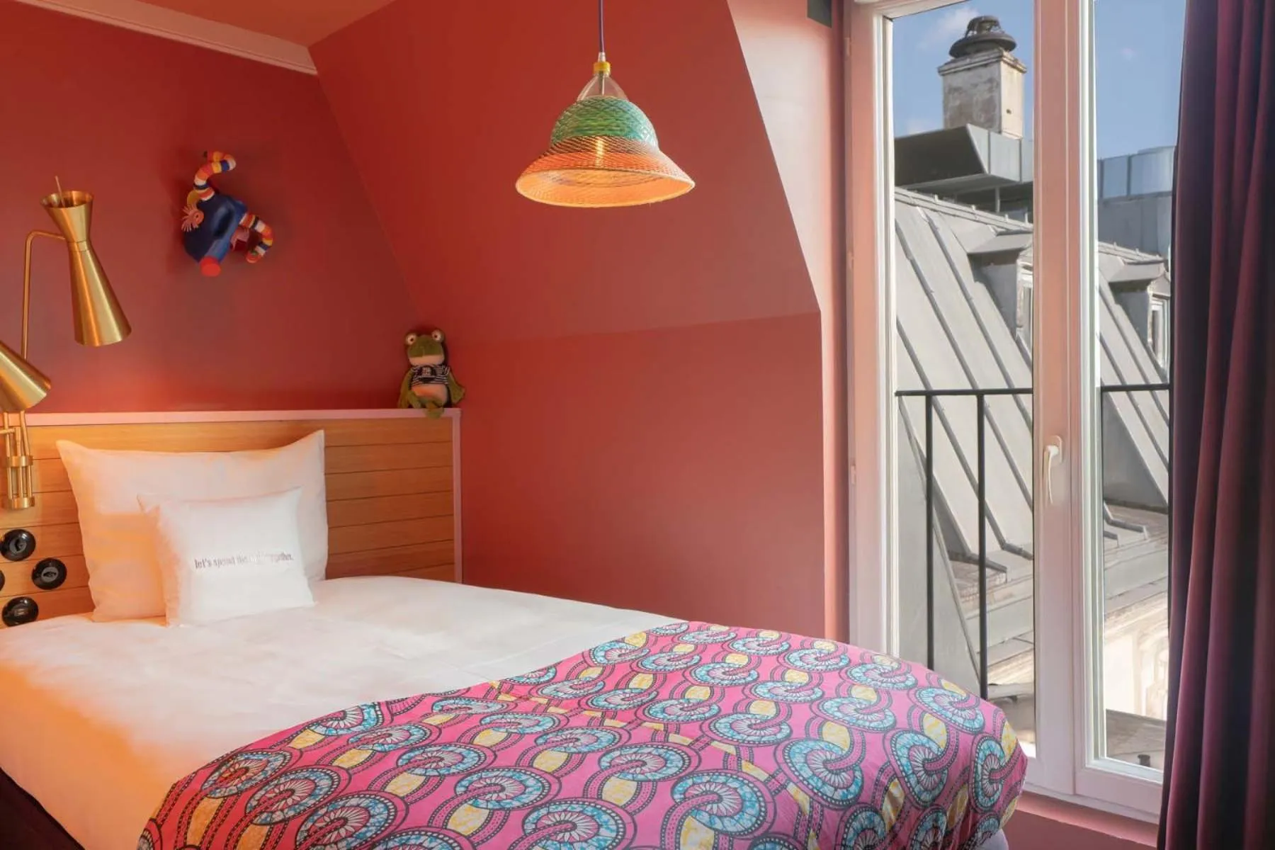 Bedroom, Bed in 25hours Hotel Terminus Nord