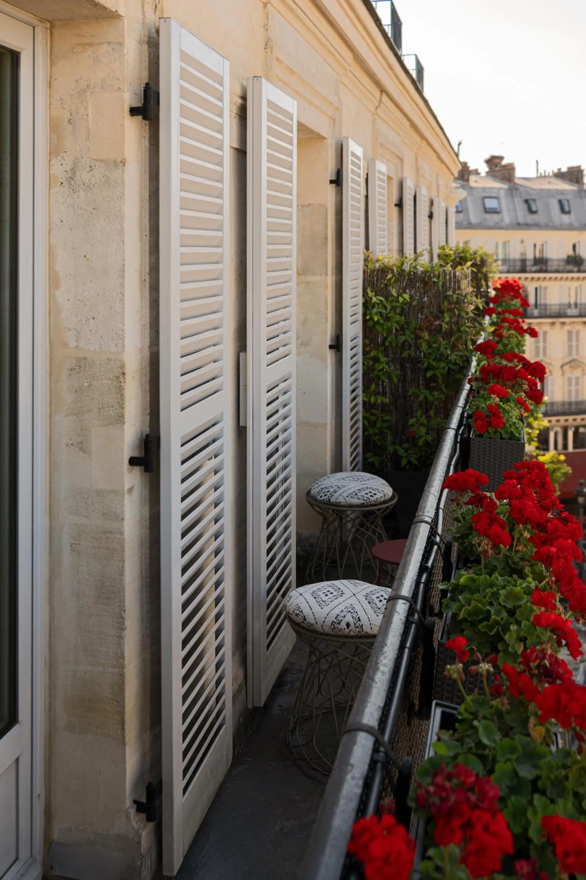Balcony/Terrace in 25hours Hotel Terminus Nord