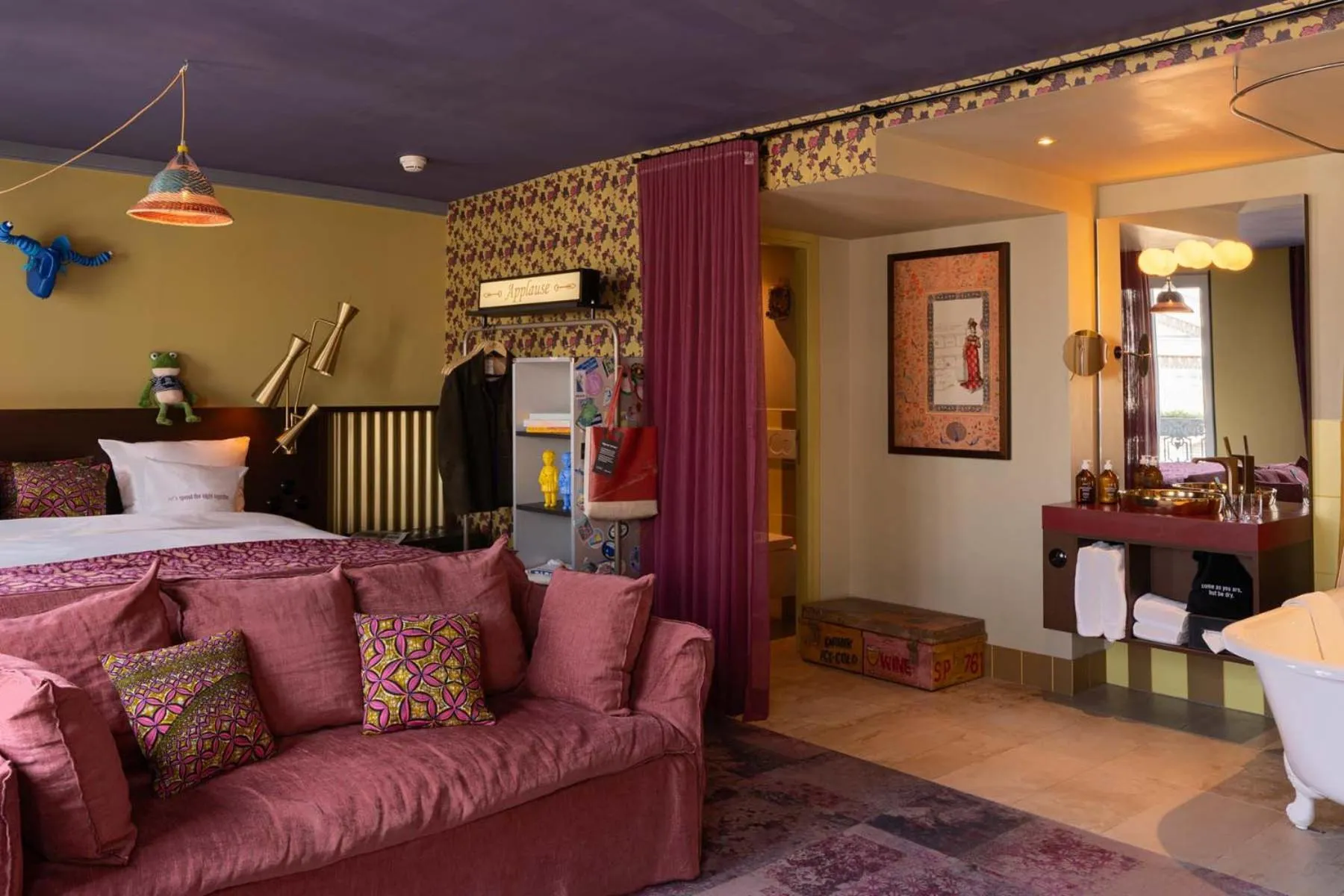 Bedroom, Bed in 25hours Hotel Terminus Nord