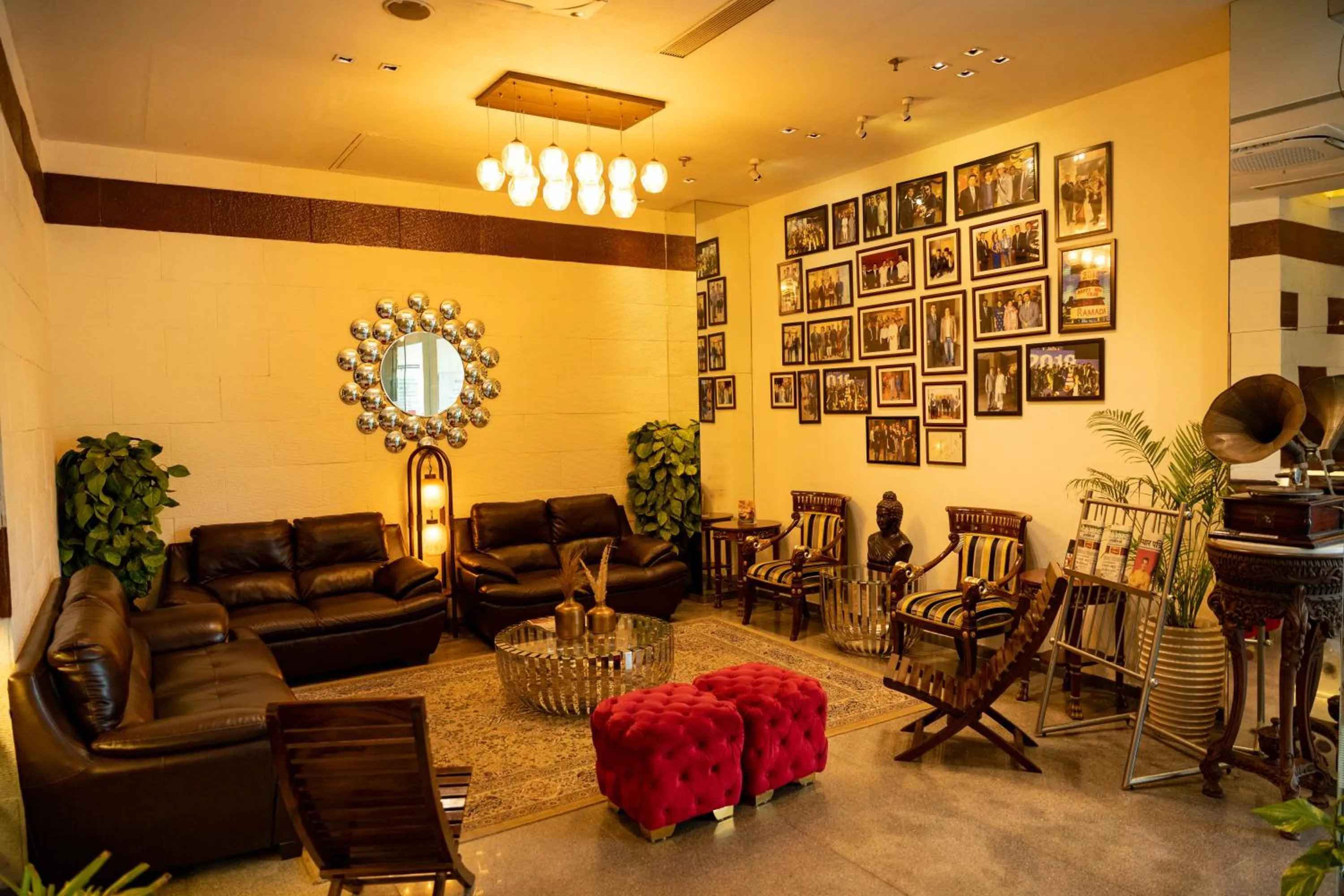 Lobby or reception in Ramada Ajmer