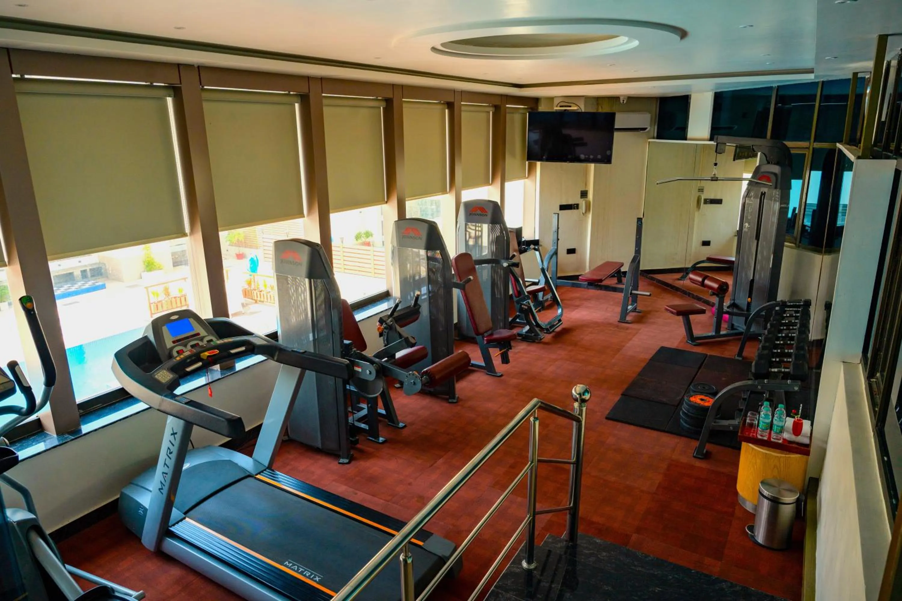 Fitness centre/facilities in Ramada Ajmer